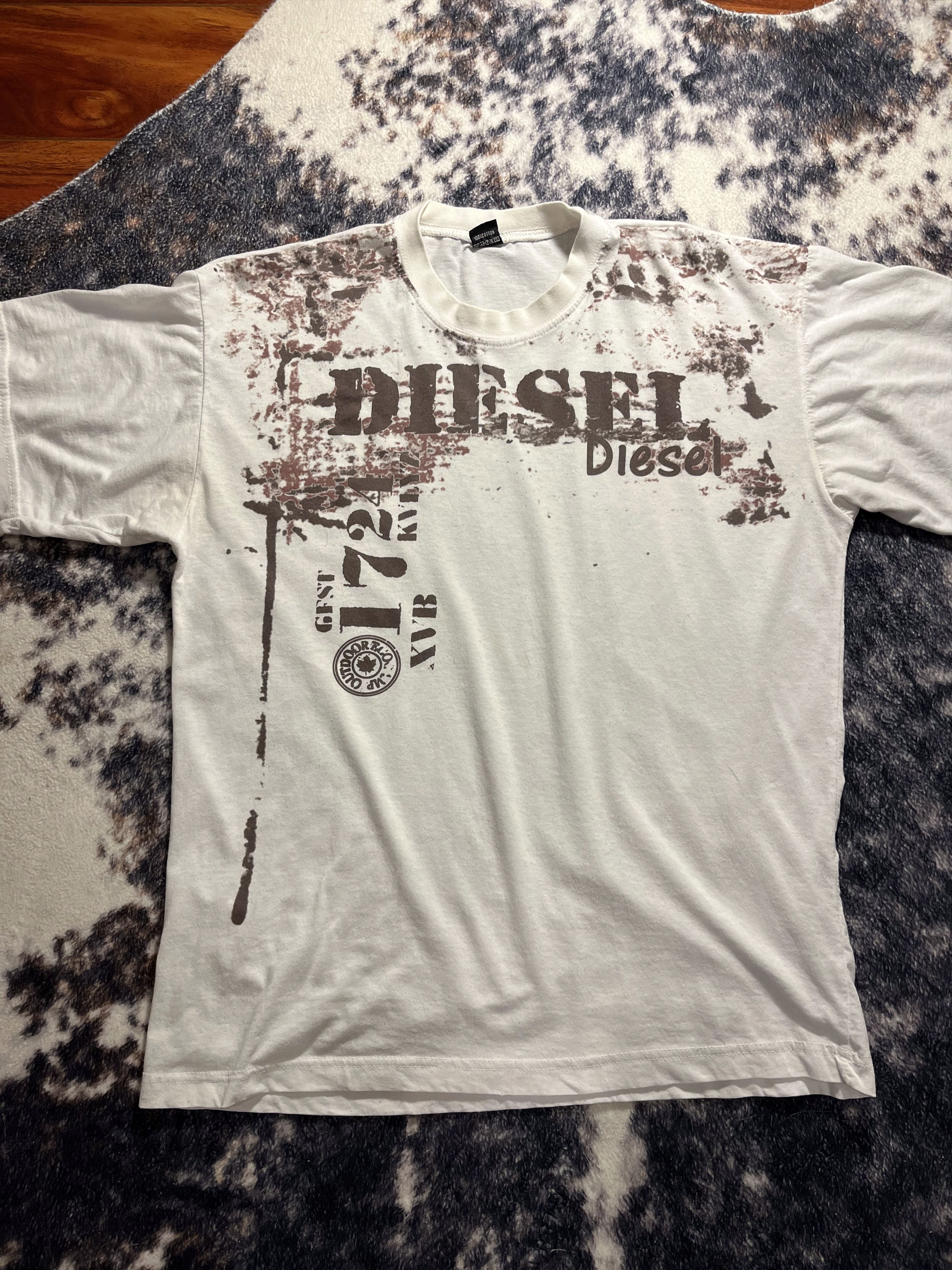 Diesel graphic vintage t shirt