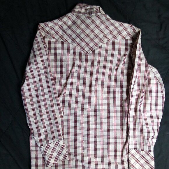 Other Vintage Silver Spur Plaid Pearl Snap Western Shirt Size US L / EU 52-54 / 3 - 6 Thumbnail