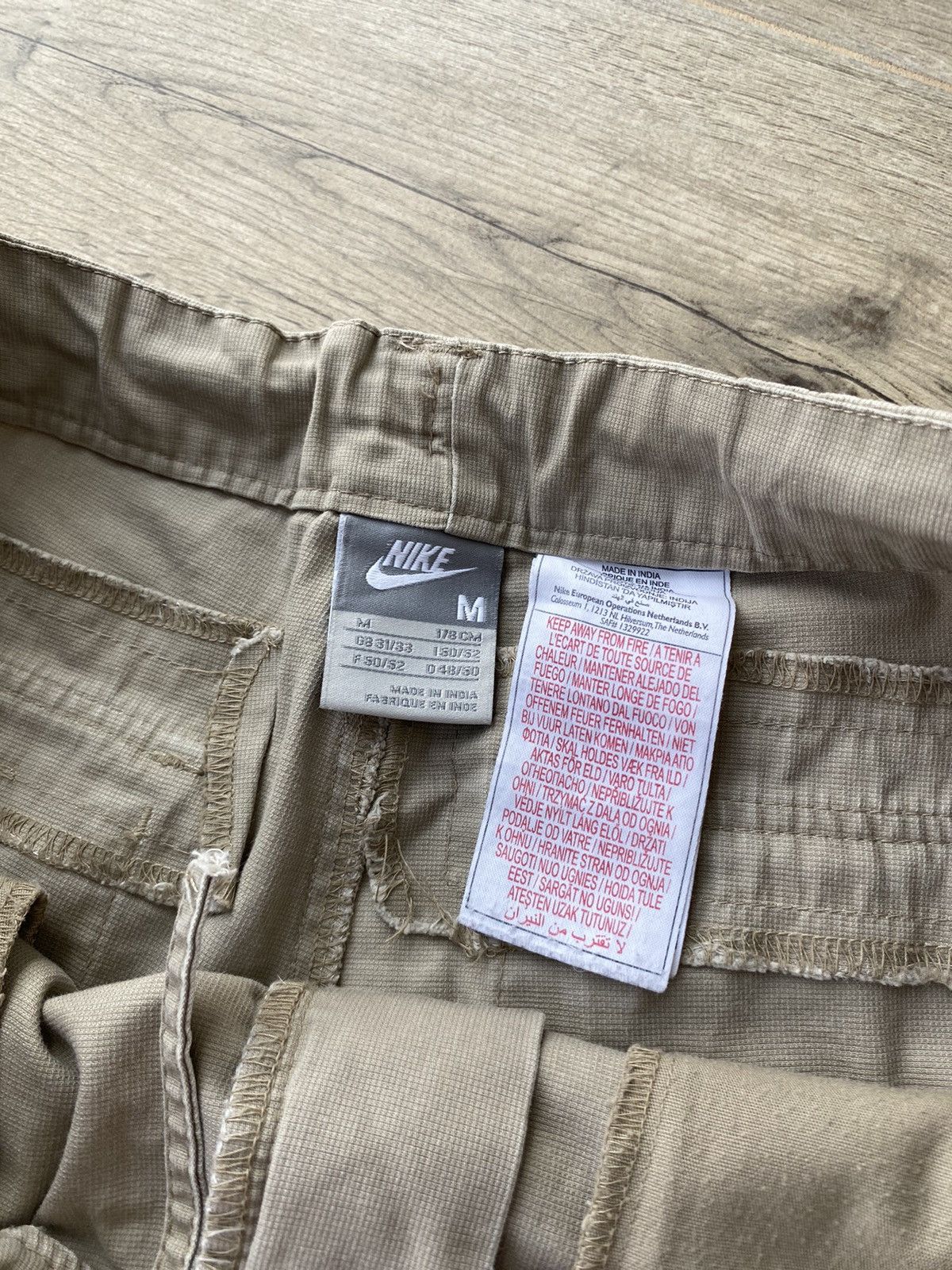 Nike × Vintage Nike Vintage Cargo Shorts Size US 32 / EU 48 - 10 Thumbnail