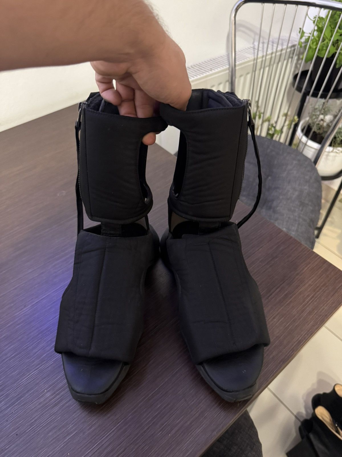Adidas × Rick Owens Rick owens x Adidas SS16 Cargo Sandals “Cyclops” Size US 7.5 / EU 40-41 - 4 Thumbnail