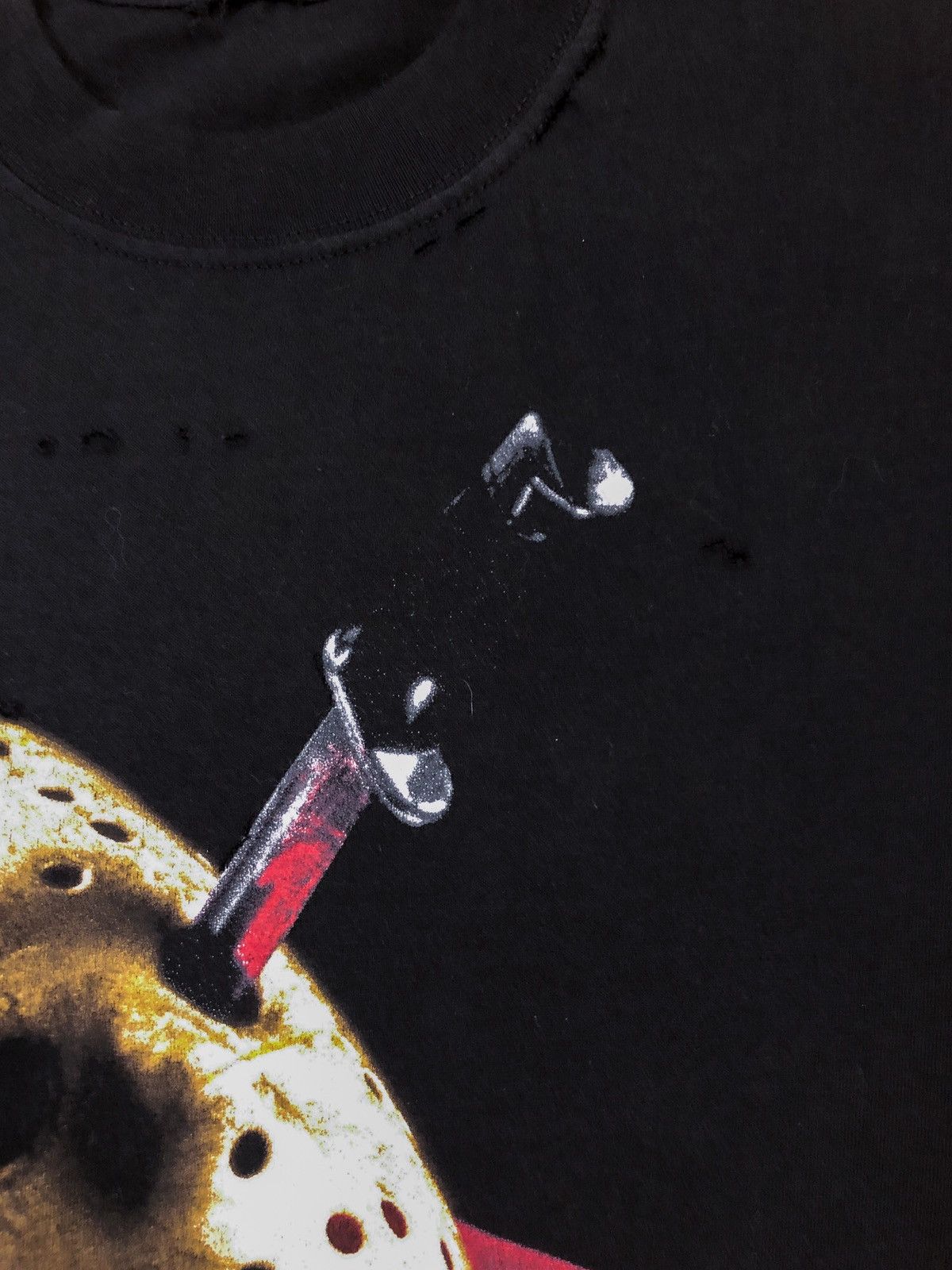 Vintage 2002 Friday The 13th Made In Hell T-Shirt Size US M / EU 48-50 / 2 - 11 Thumbnail