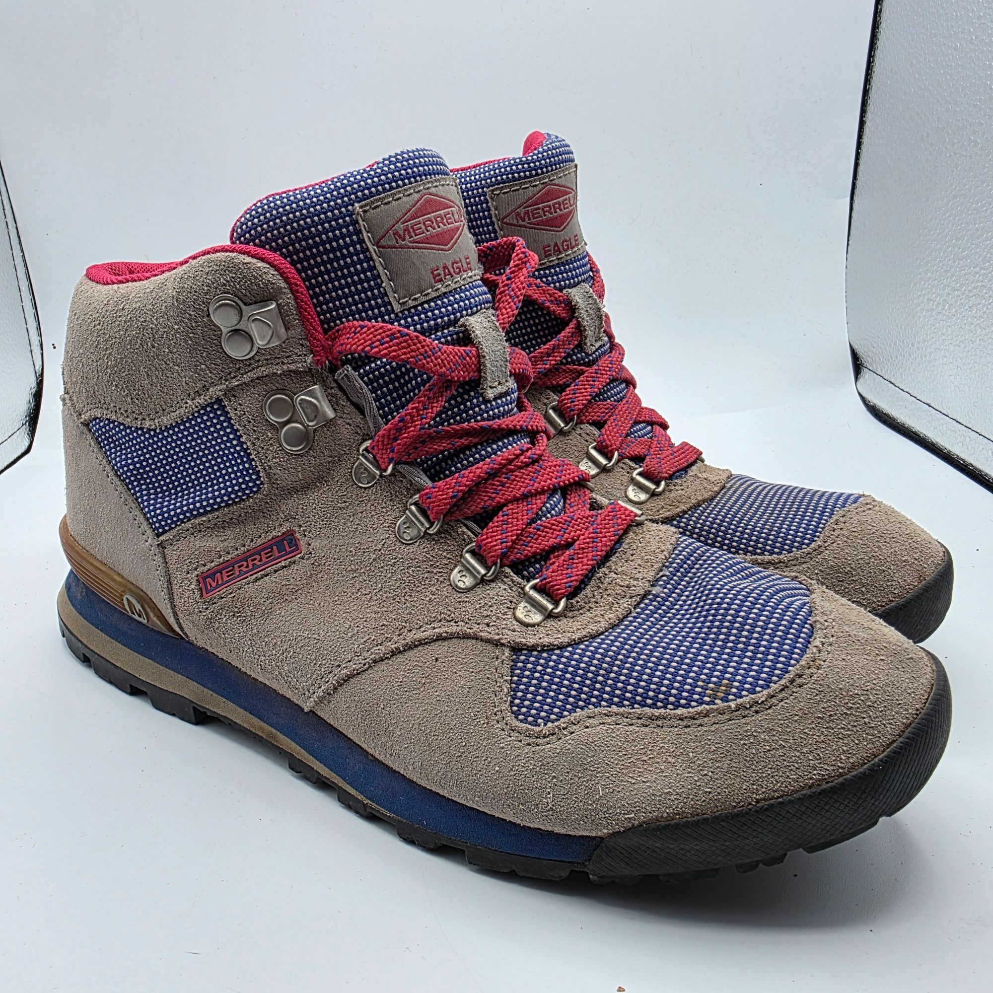 Merrell Merrell Eagle Origins Smoke Womens Size 8.5 Brown Pink Boots Size US 8.5 / IT 38.5 - 1 Thumbnail