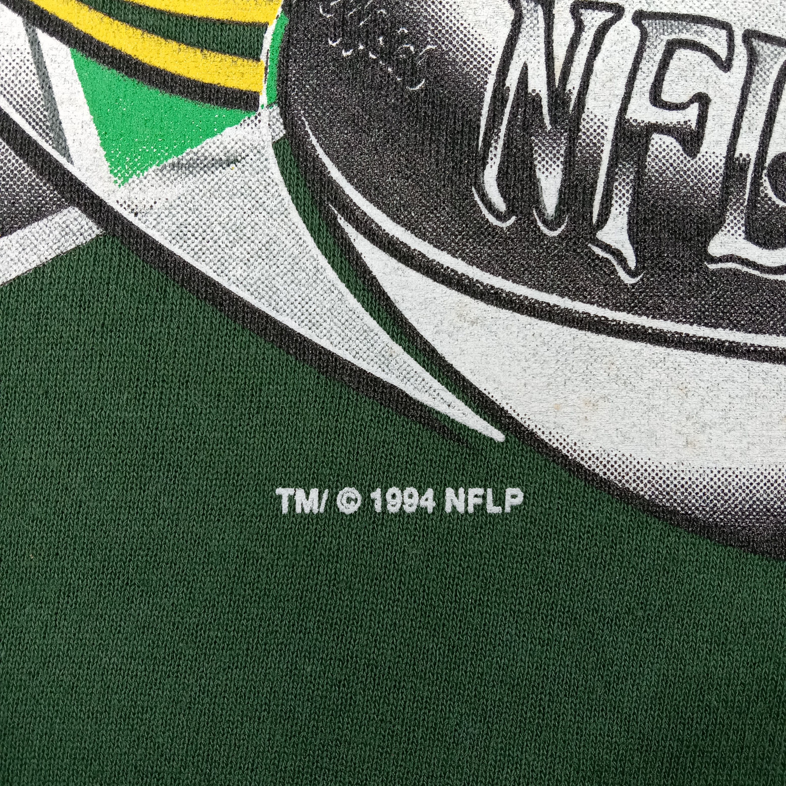 NFL 90's Green Bay Packers NFL Sweatshirt C270N6 Size US XL / EU 56 / 4 - 3 Thumbnail