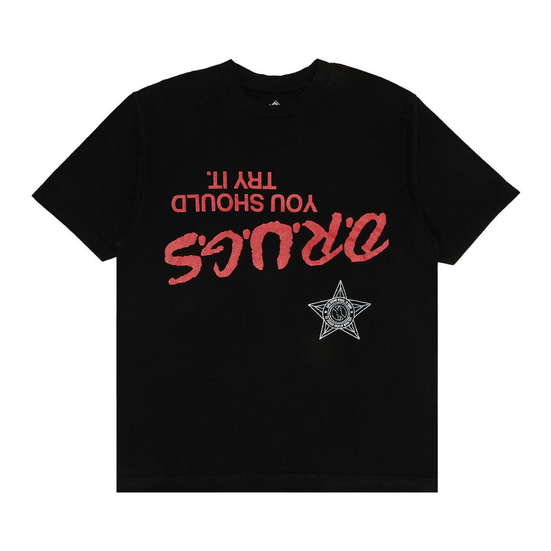 Travis Scott Cactus Jack by DRXGS Tee 'Black' Size US XL / EU 56 / 4 - 1 Thumbnail