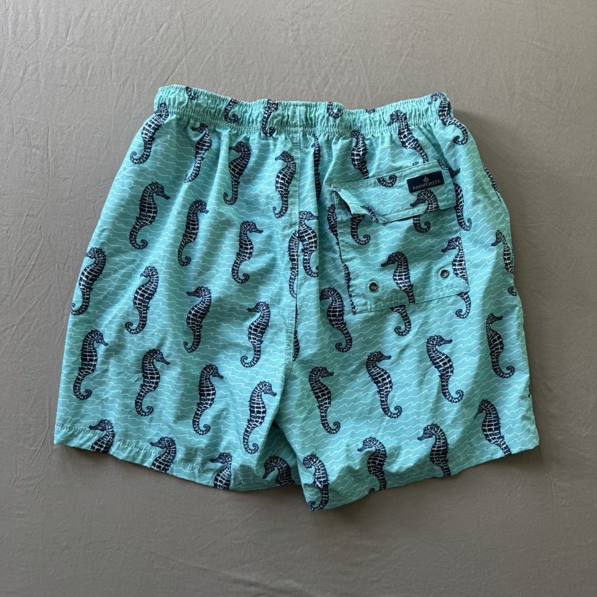 Rainforest × Vintage Rainforest “Curled Tails” Swim Trunks Size US 30 / EU 46 - 5 Thumbnail