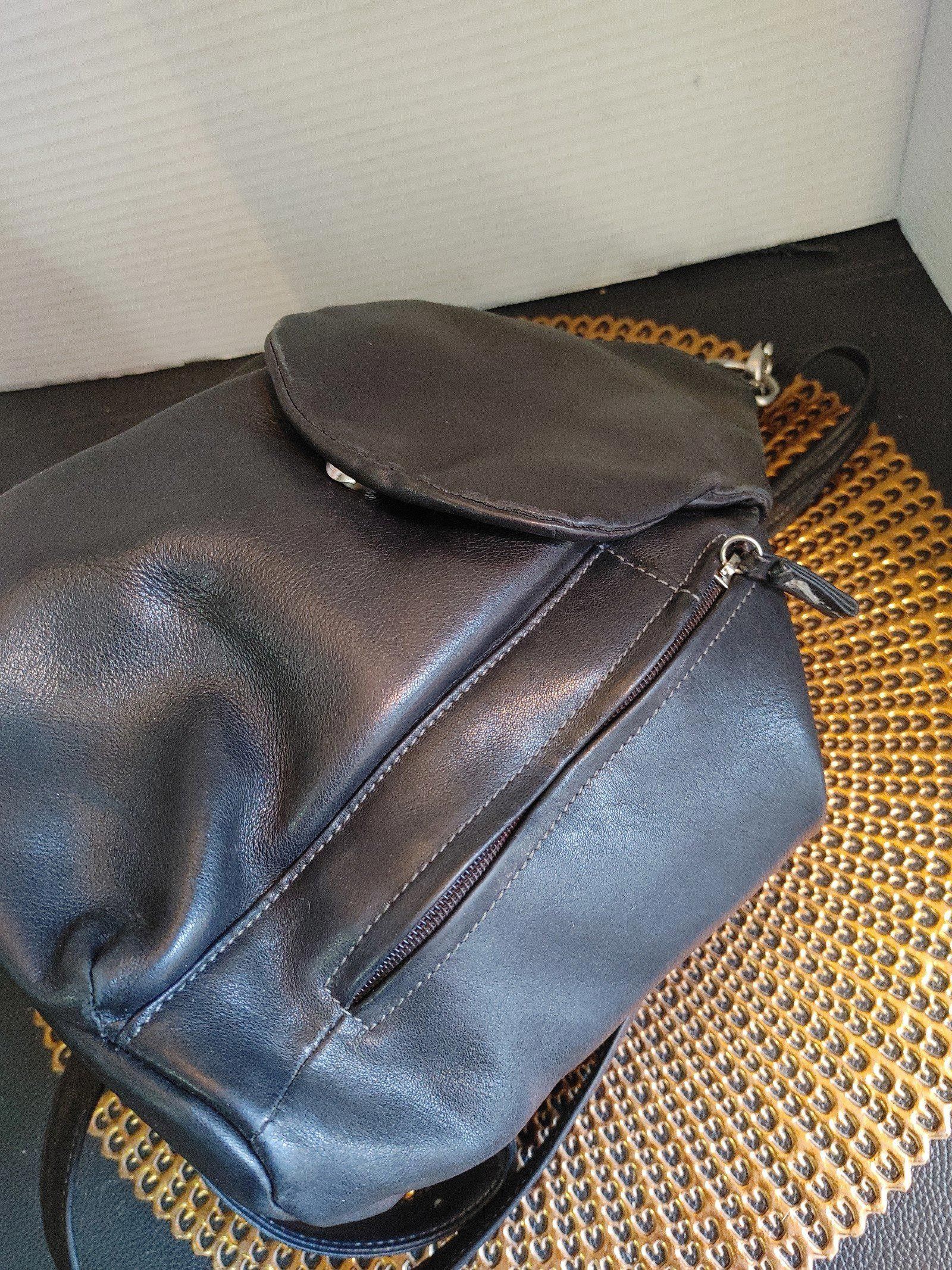 Designer Tignanello Leather Backpack Size ONE SIZE - 8 Thumbnail