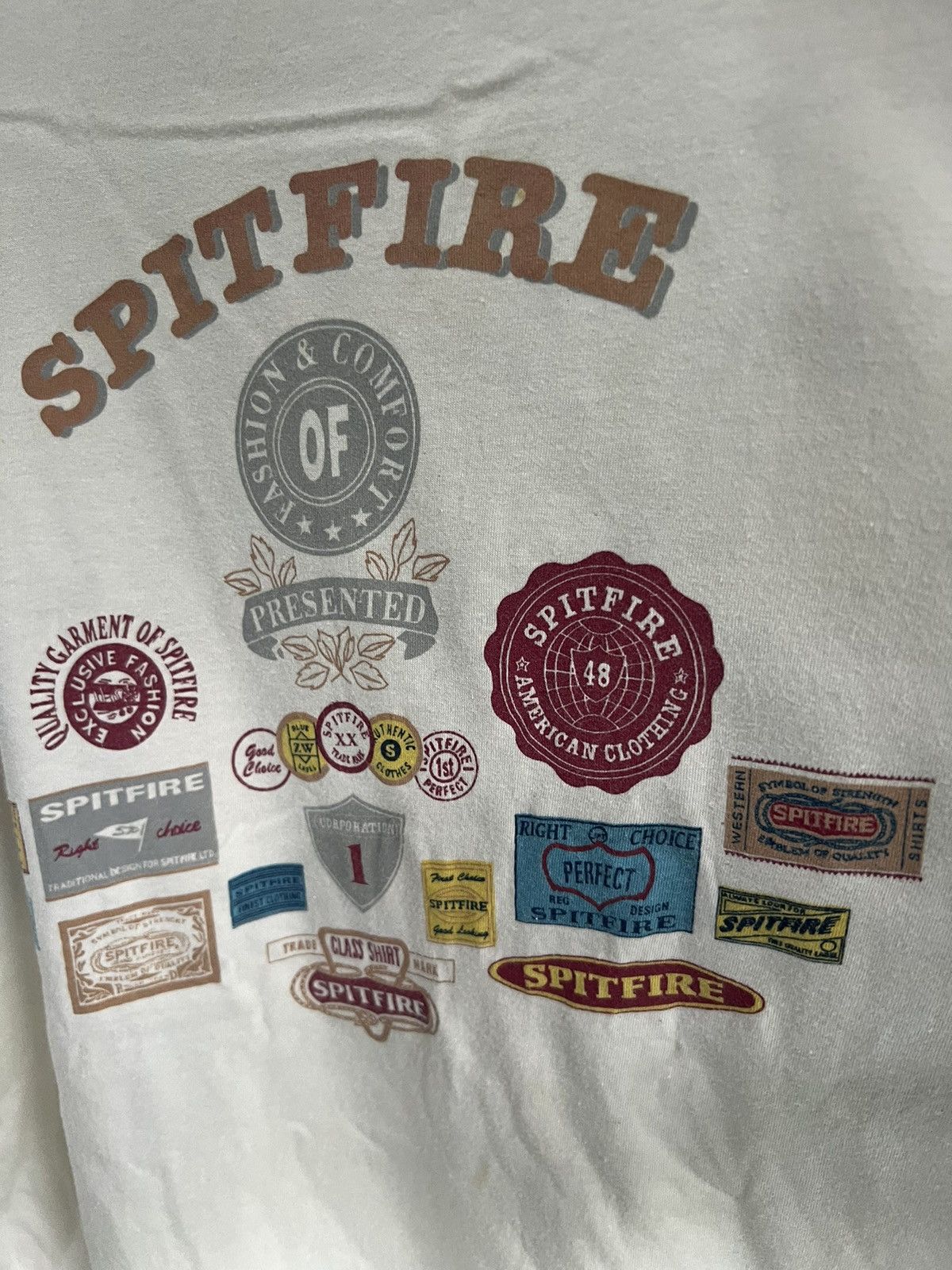 Spitfire 🔥Vintage Spitfire Logo Tee Size US L / EU 52-54 / 3 - 9 Thumbnail