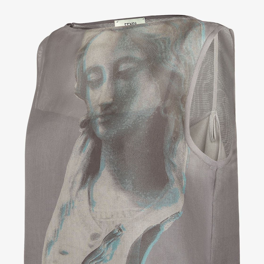 Fendi o1s1wg110925 Top in Grey Size S / US 4 / IT 40 - 3 Thumbnail