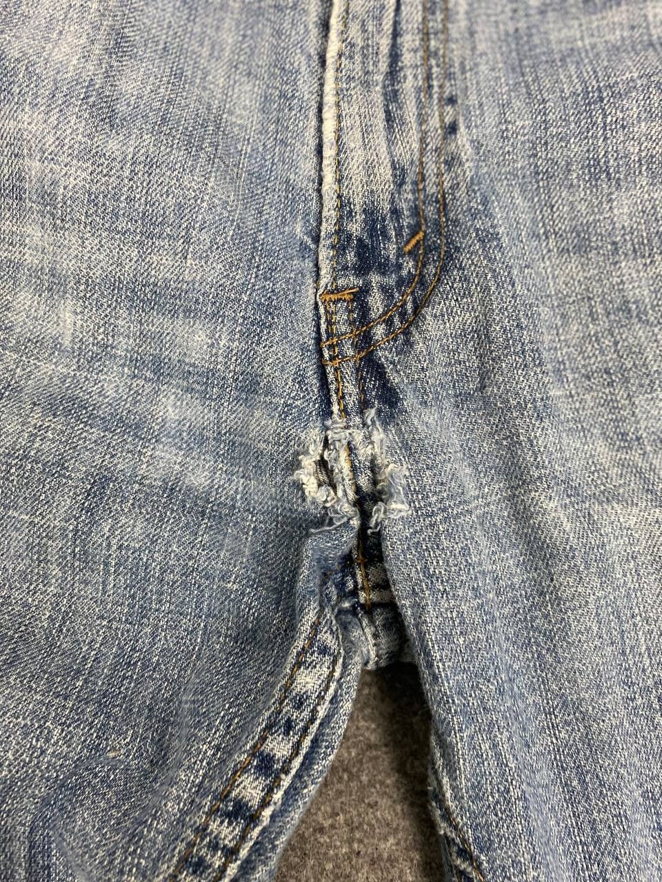 Levi's vintage levis 514 slim straight distressed denim Size US 38 / EU 54 - 8 Thumbnail