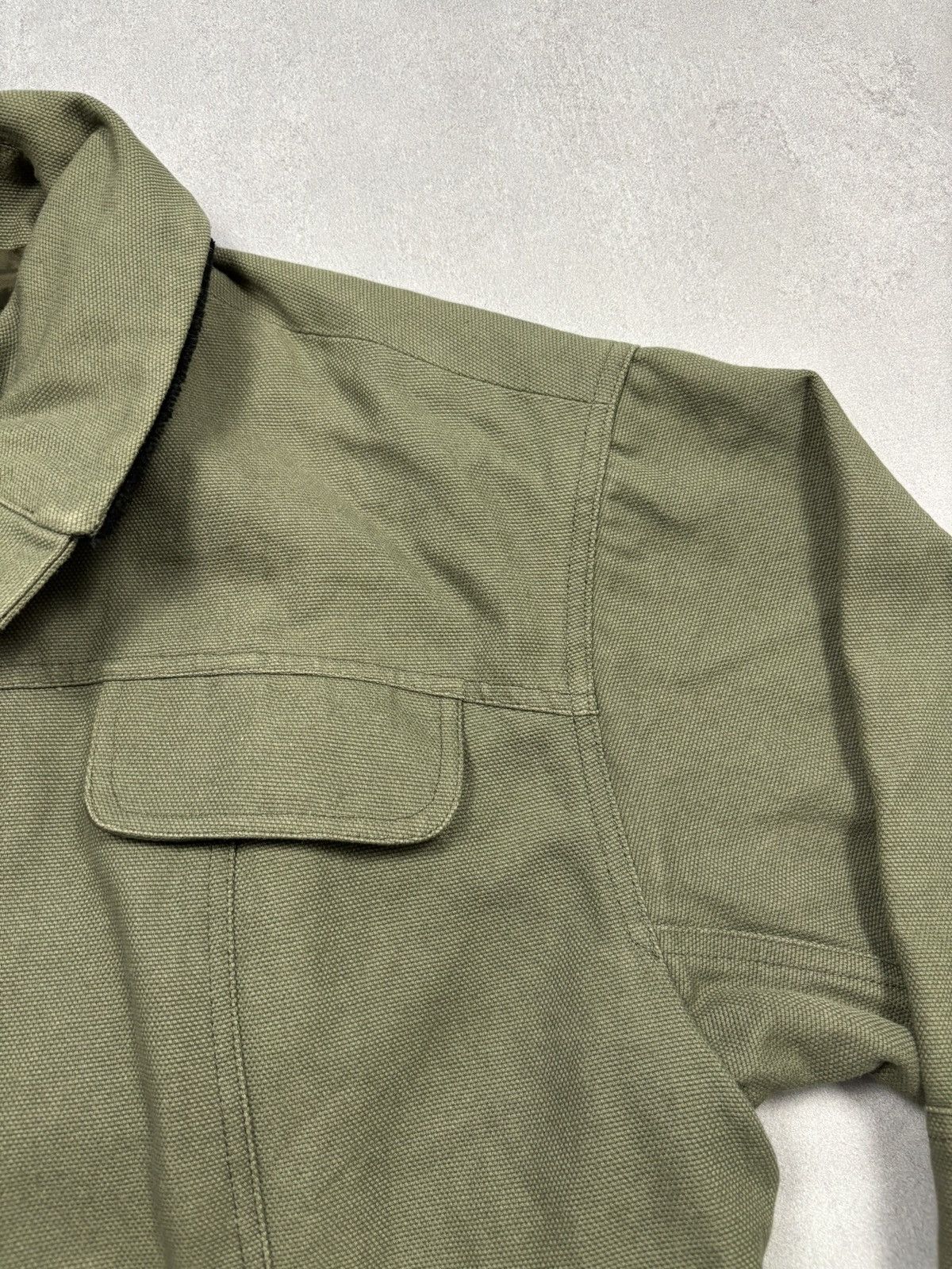 Other Amanda Wakeley Olive Green Belted Utility Jacket Luxury Rare Size M / US 6-8 / IT 42-44 - 8 Thumbnail
