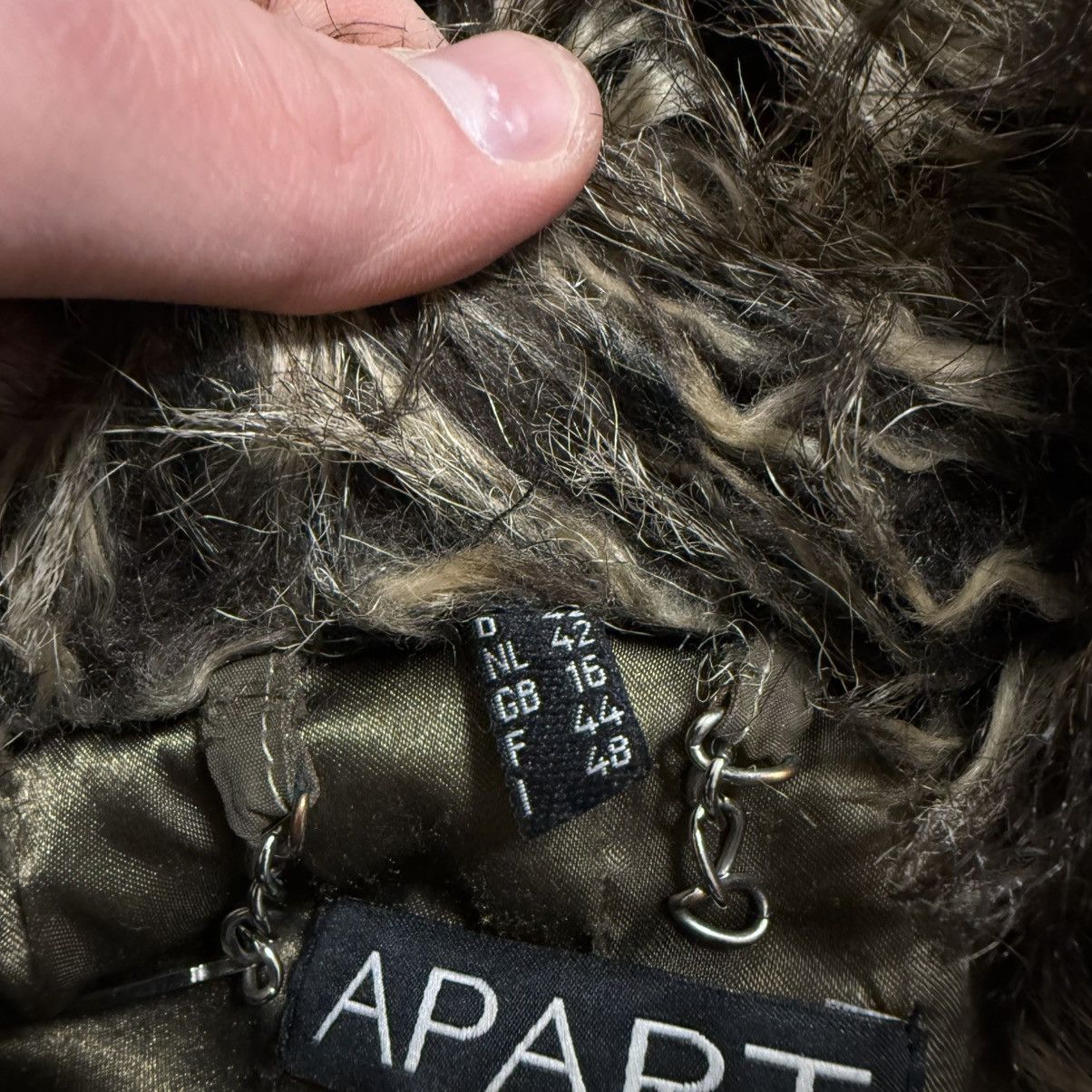 If Six Was Nine Vinatge If Six Was Nine Type Fur Avant Garde Jacket Size L / US 10 / IT 46 - 10 Thumbnail