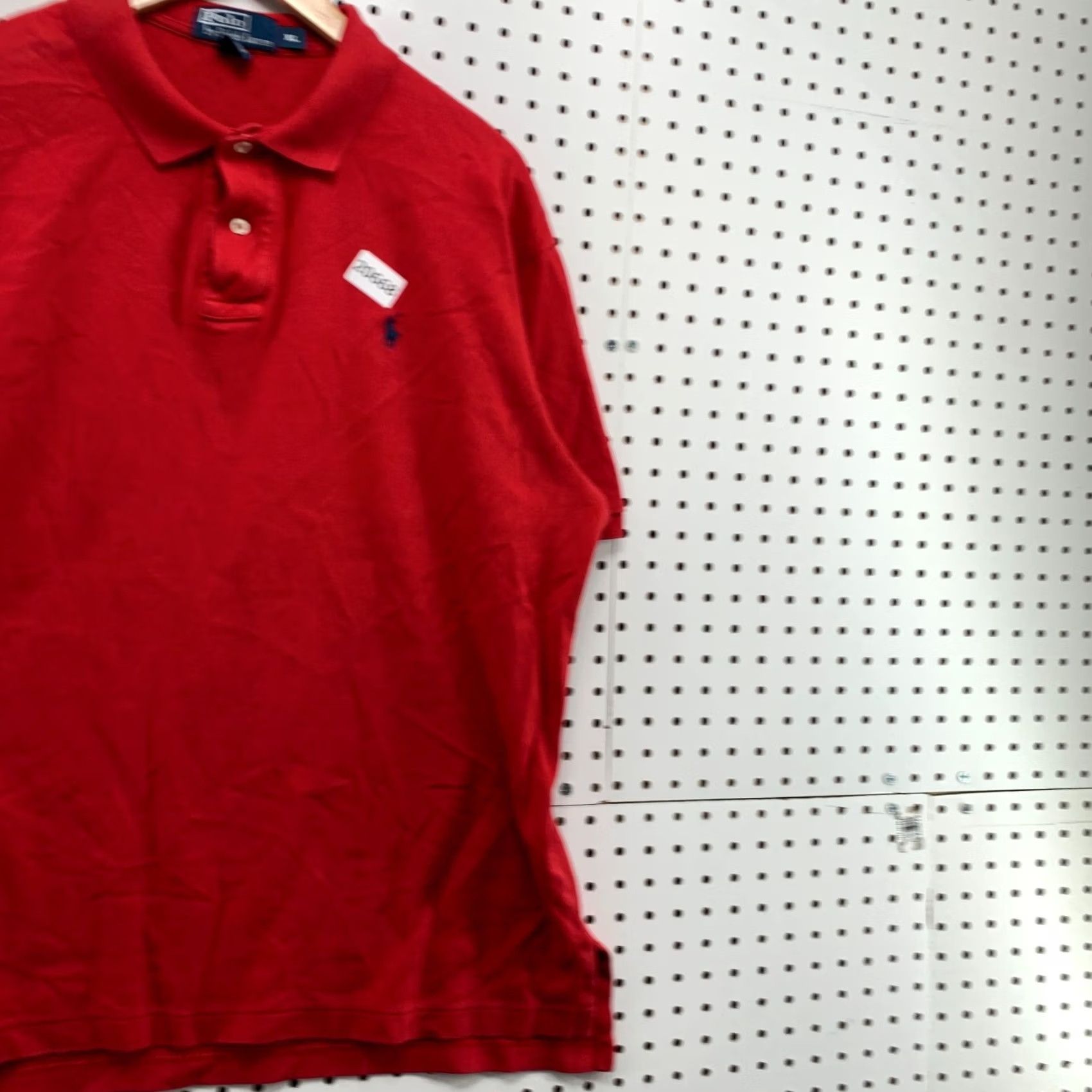 Polo Ralph Lauren Polo Ralph Lauren Polo Shirt Red Adult Mens XL Short Sleeve Fits 26x30 Pony Size US XL / EU 56 / 4 - 4 Thumbnail