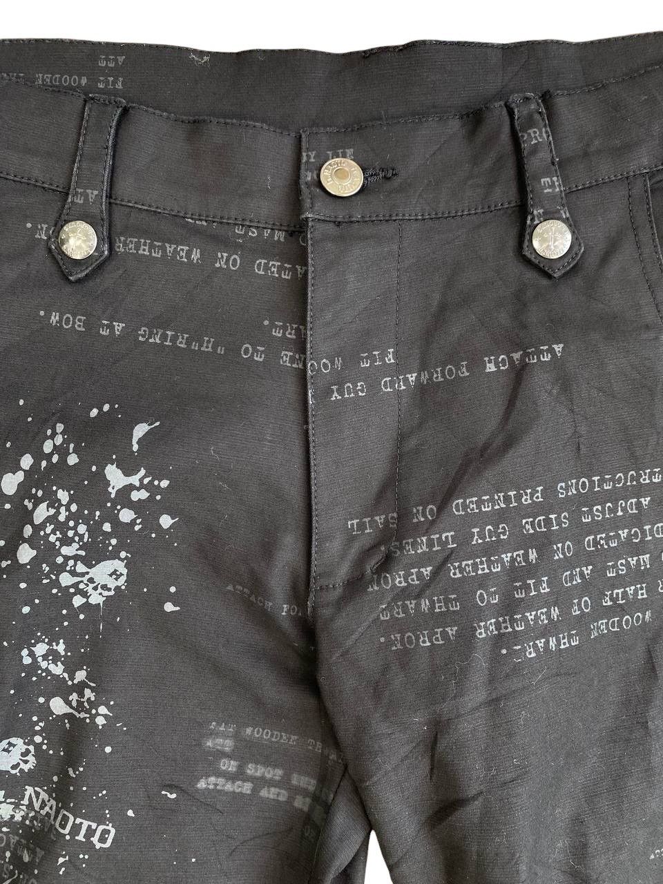 Japanese Brand Y2K H.Anachy Punk Bondage Pants Size US 34 / EU 50 - 5 Thumbnail