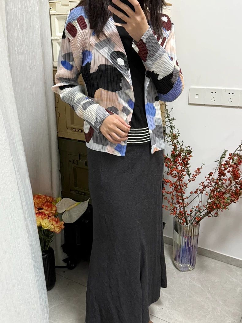 Issey Miyake Issey Miyake size:3 Candy-colored cardigan Size M / US 6-8 / IT 42-44 - 3 Thumbnail