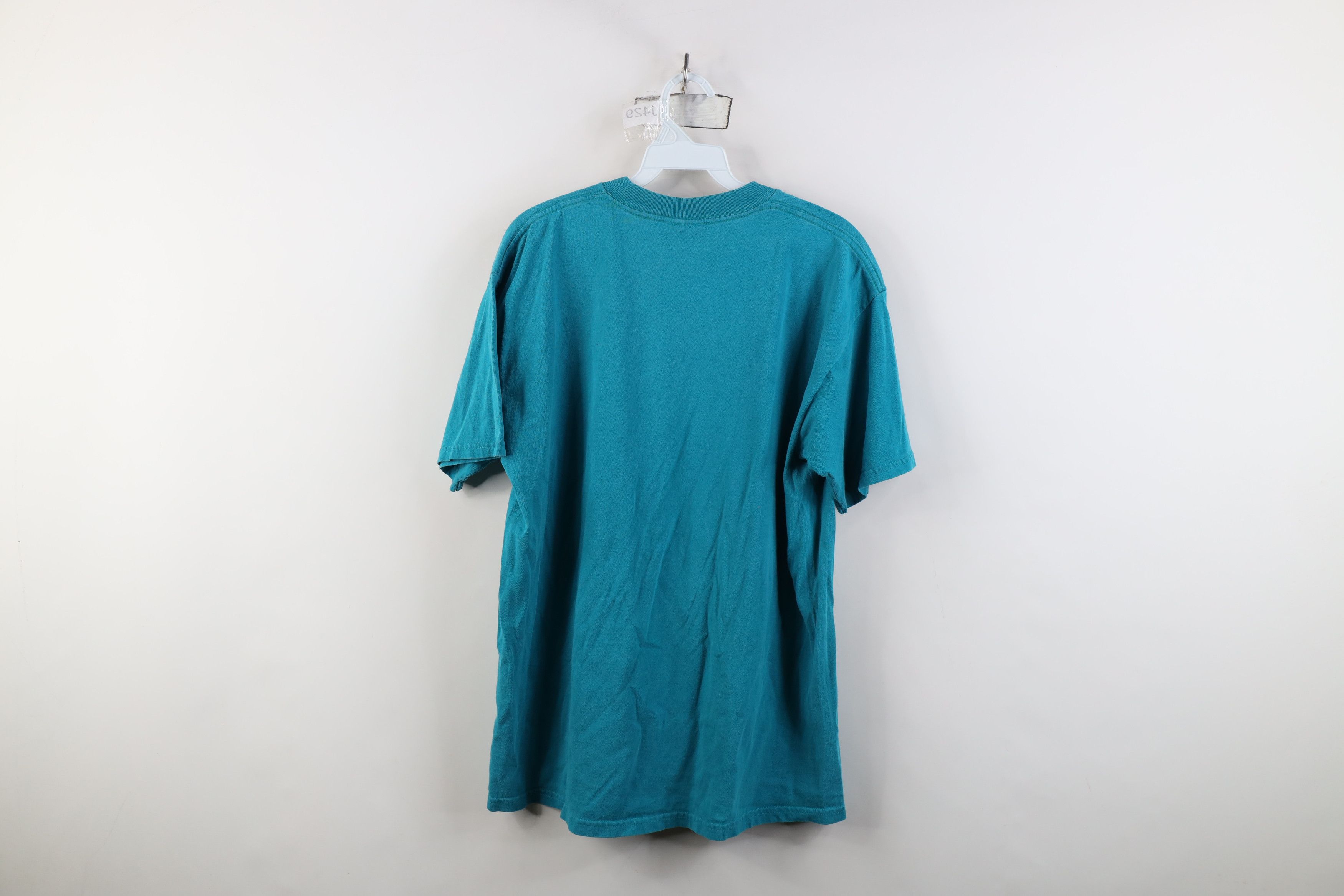Vintage Vintage 90s Futenma Okinawa Japan Marines Patch T-Shirt Blue Size US L / EU 52-54 / 3 - 13 Thumbnail