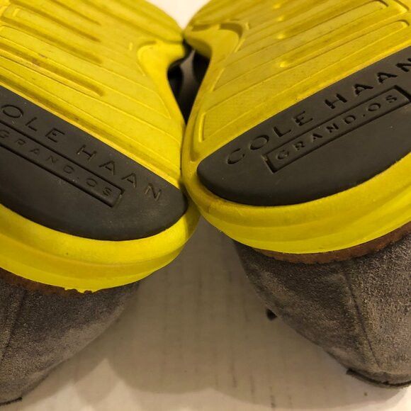 Cole Haan COLE HAAN MEN'S GRAY LEATHER CASUAL SHOES SIZE: 11W Size US 11 / EU 44 - 12 Thumbnail
