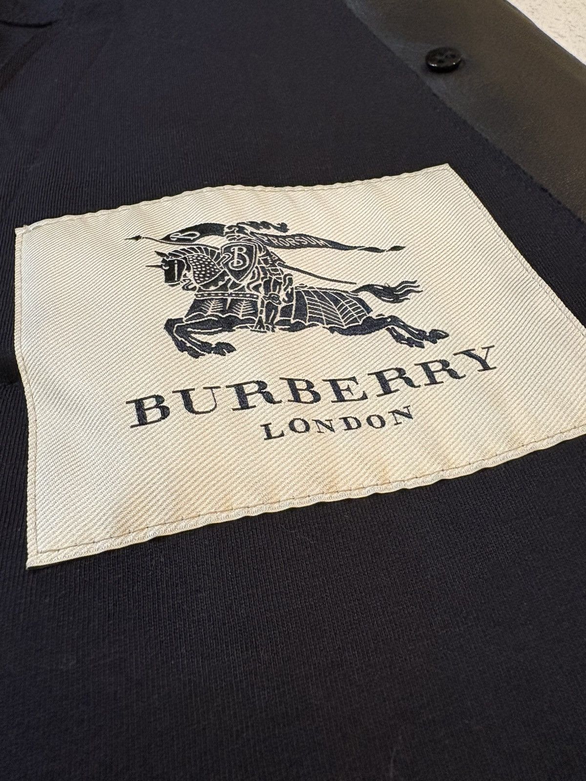 Burberry Burberry London Women’s Black Lambskin Leather Trench Coat Size XS / US 0-2 / IT 36-38 - 5 Thumbnail