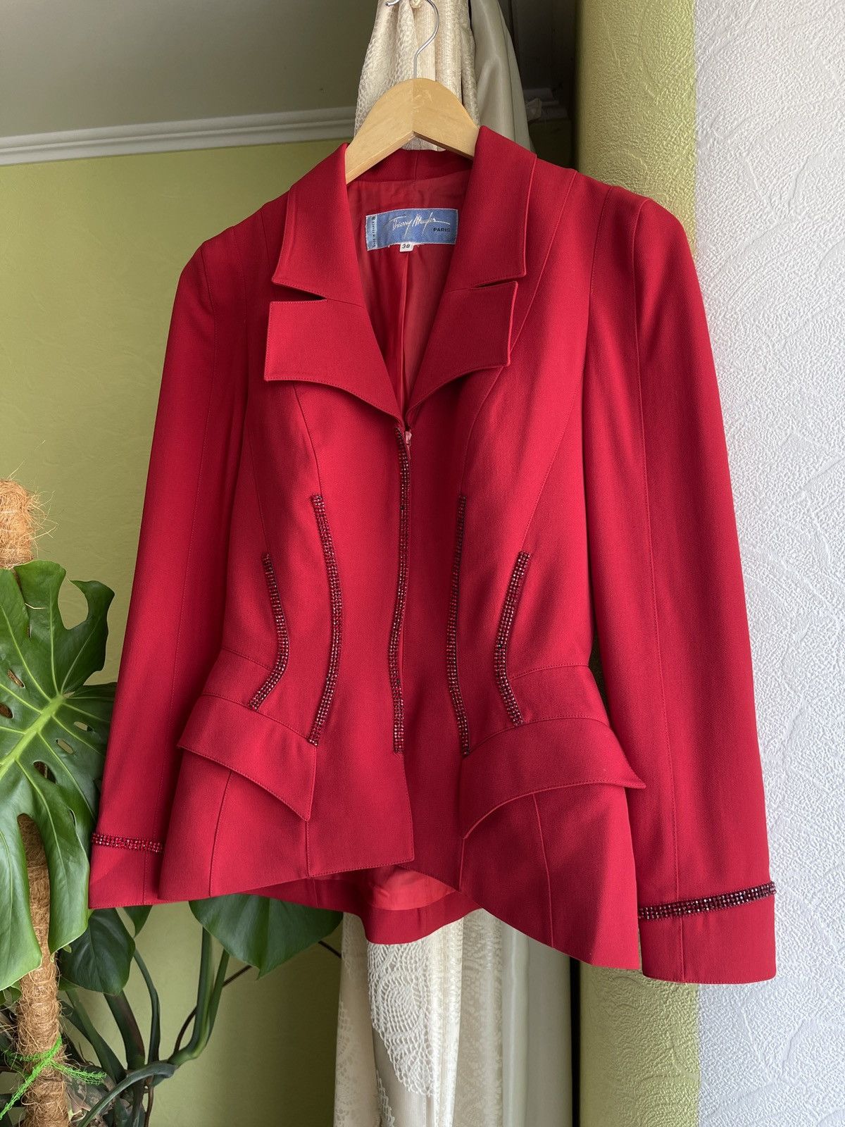 thierry mugler blazer