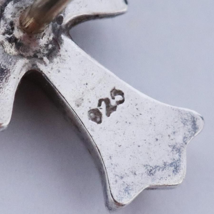 Chrome Hearts Chrome Hearts Pave diamond Ch Cross Earring Size ONE SIZE - 7 Thumbnail