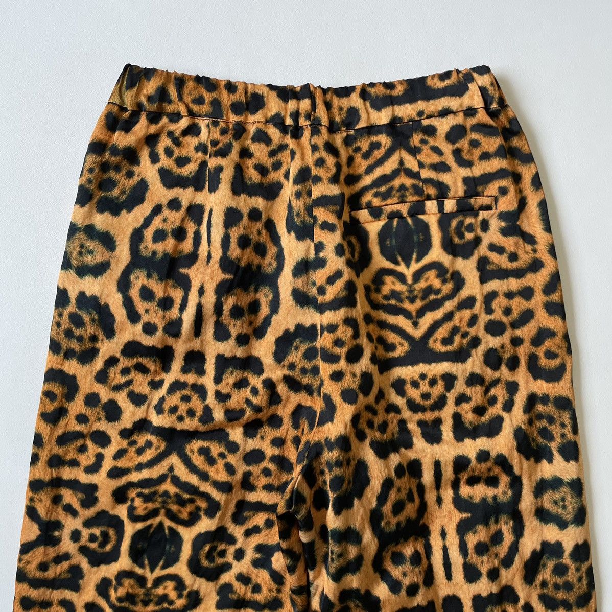 Dries Van Noten S/S 20 Leopard Print Pants Size 26" / US 2 / IT 38 - 12 Thumbnail