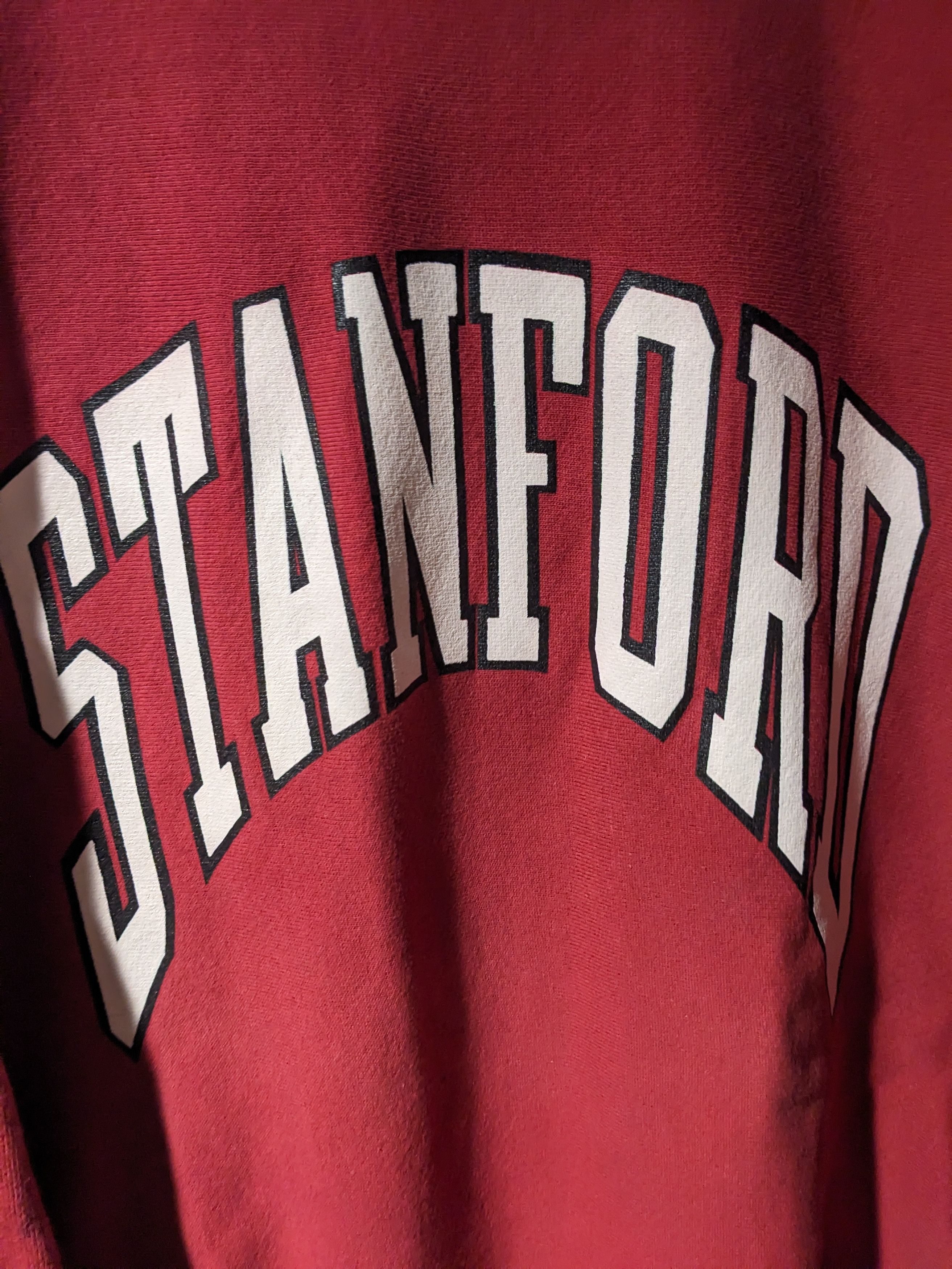 Champion Vintage 90s Stanford University Champion Reverse Sweatshirt Size US XL / EU 56 / 4 - 2 Thumbnail