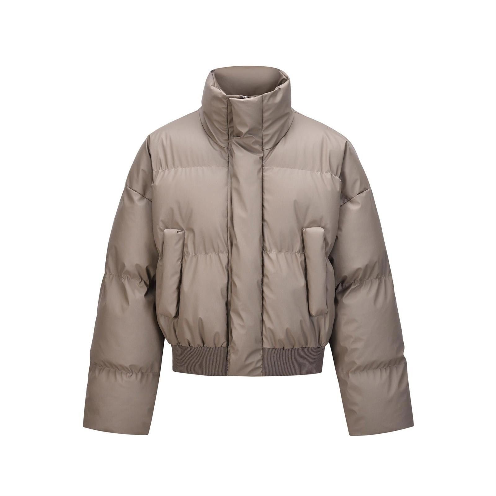 Japanese Brand Brown Puffer Jacket with Faux Fur Hood Size US XL / EU 56 / 4 - 2 Thumbnail