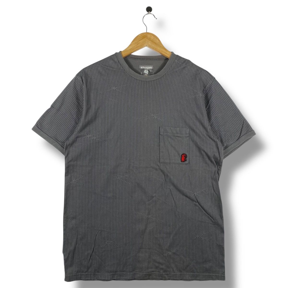 Japanese Brand REVOLVER Spring/Summer Pocket Tee Shirt