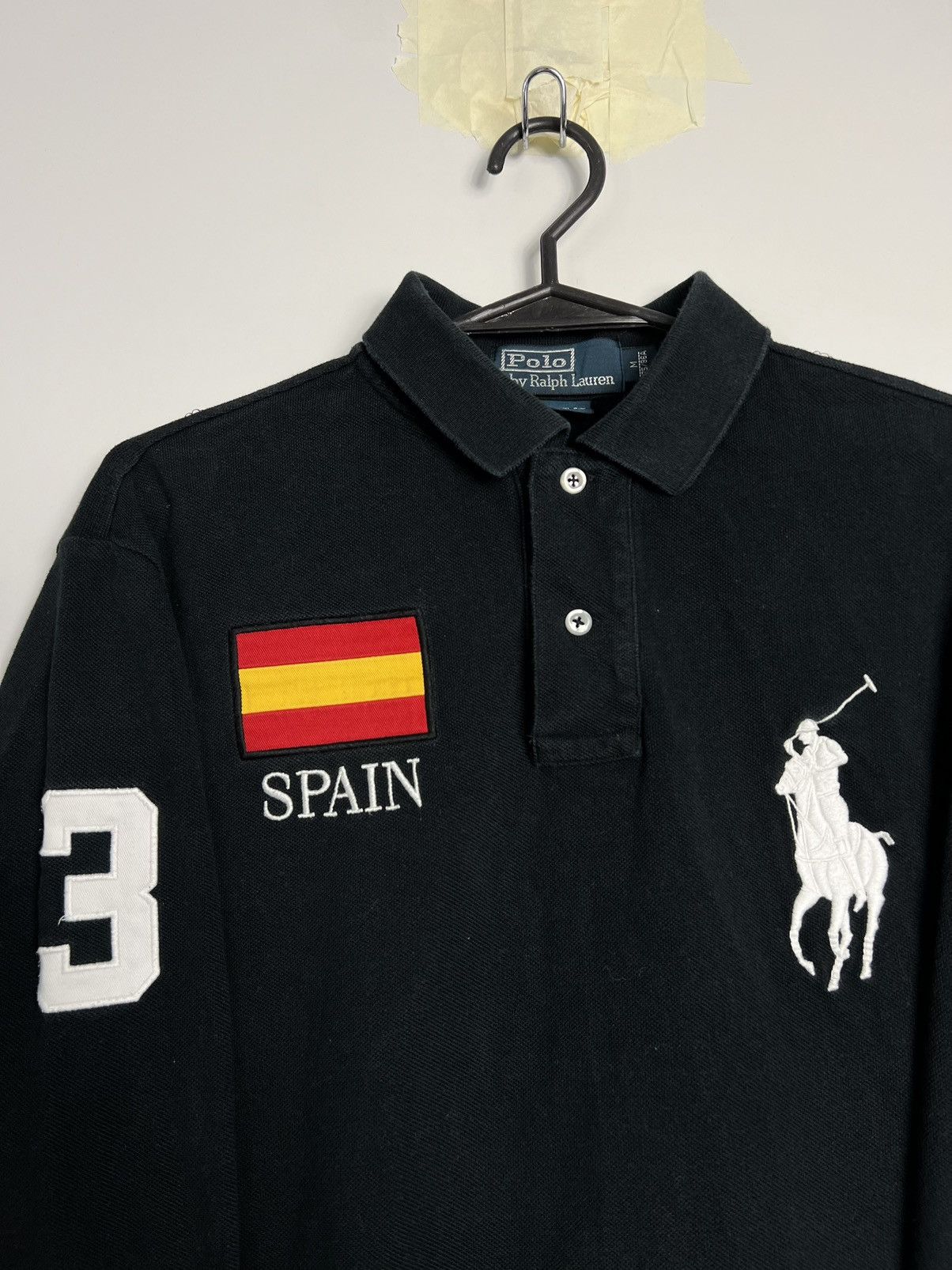 Polo Ralph Lauren Longsleeve Polo Ralph Lauren 3 Spain Chief Keef Vintage Size US M / EU 48-50 / 2 - 4 Thumbnail
