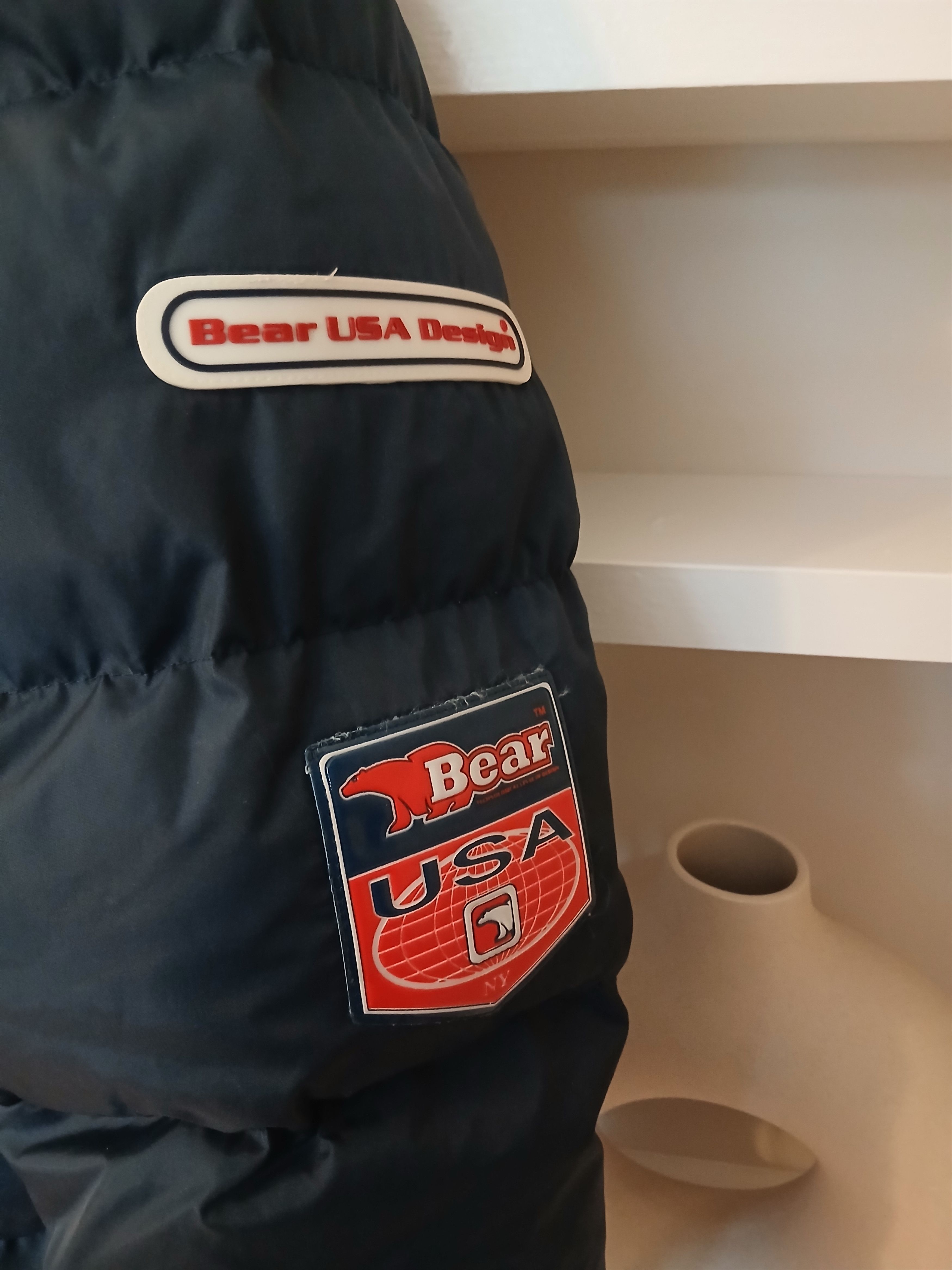 Other 90s Bear USA "Big Logo" Heavy Expedition Puffer - Boxy S/L Size US S / EU 44-46 / 1 - 7 Thumbnail