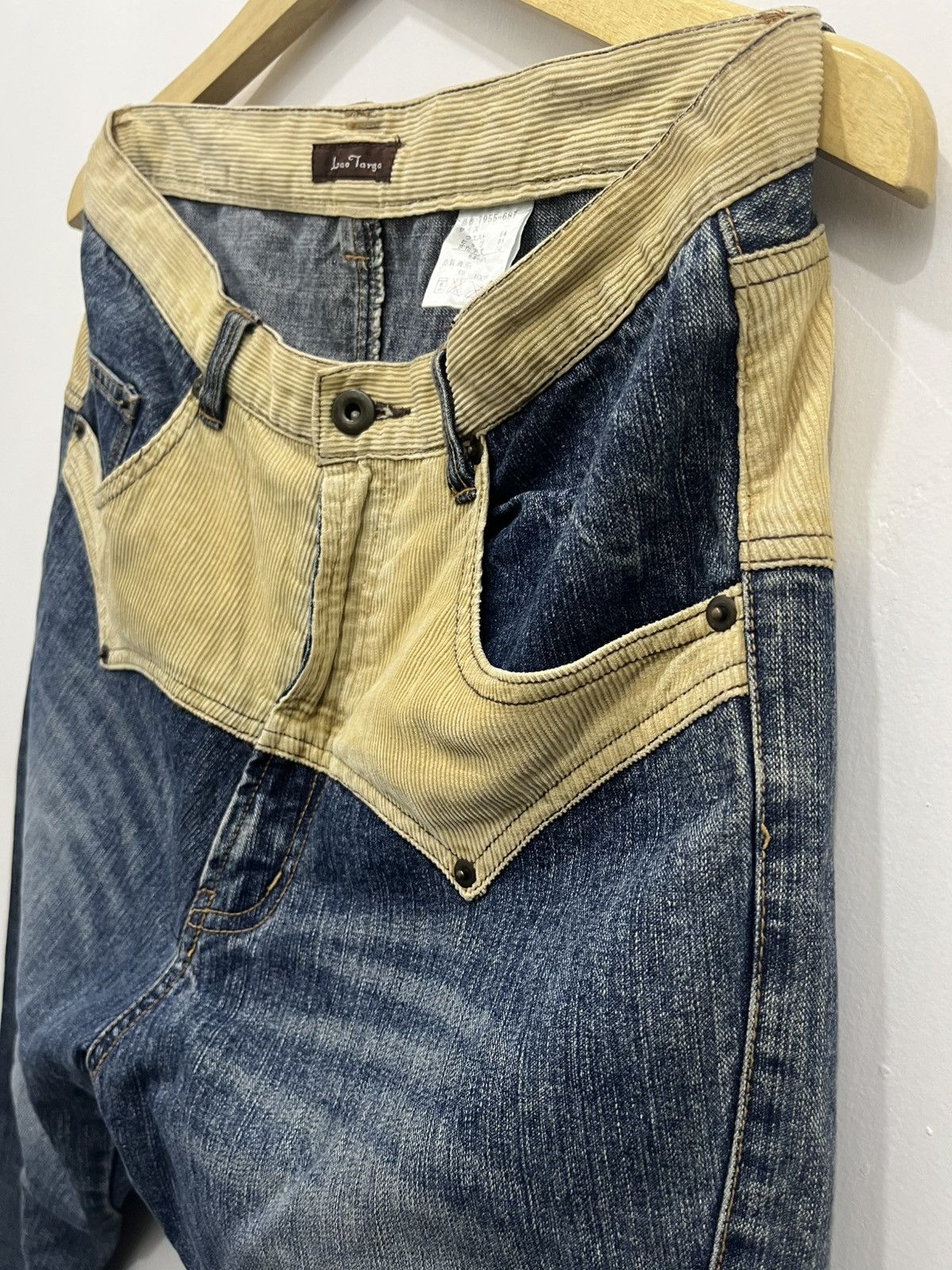 Japanese Brand Lao Targo Bikers Jeans Denim Cowboy 90s Style Vtg Size US 32 / EU 48 - 7 Thumbnail