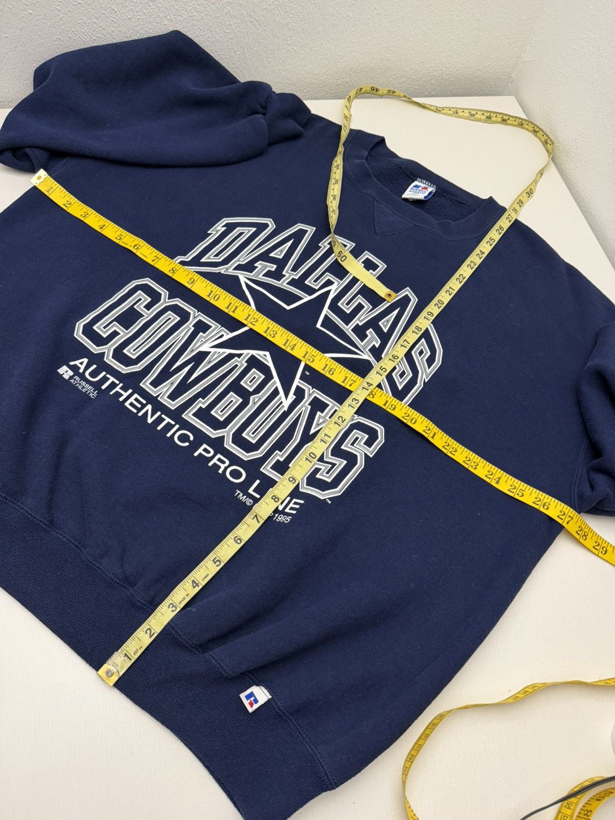 Russell Athletic Vintage 90s DallasCowboys Russell Athletic NFL 1995 Crewneck Size US XXL / EU 58 / 5 - 6 Thumbnail