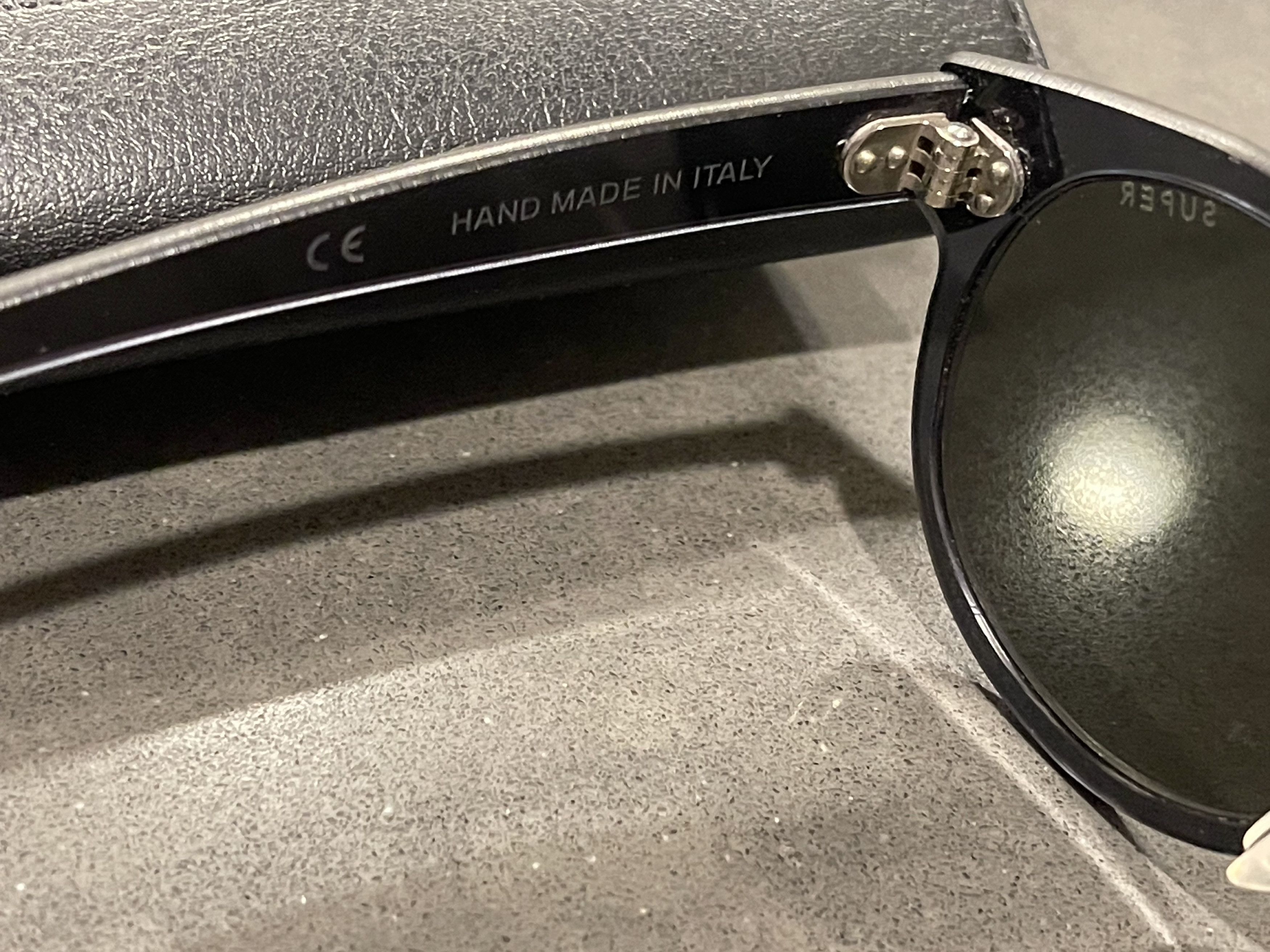 Retrosuperfuture Retrosuperfuture VME/3AC6/R Round Sunglasses w/ Case & Box Size ONE SIZE - 3 Thumbnail