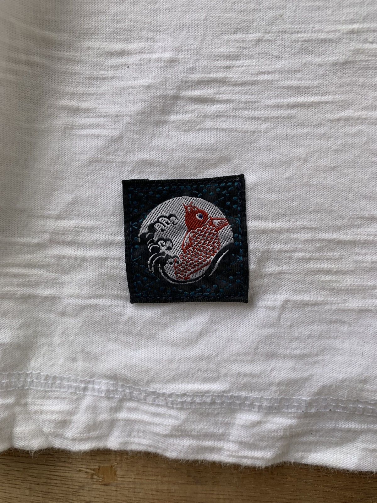 Art Comes First Samurai Riding Koi Fish Three Pocket Sukajan T Shirt Size US M / EU 48-50 / 2 - 12 Thumbnail