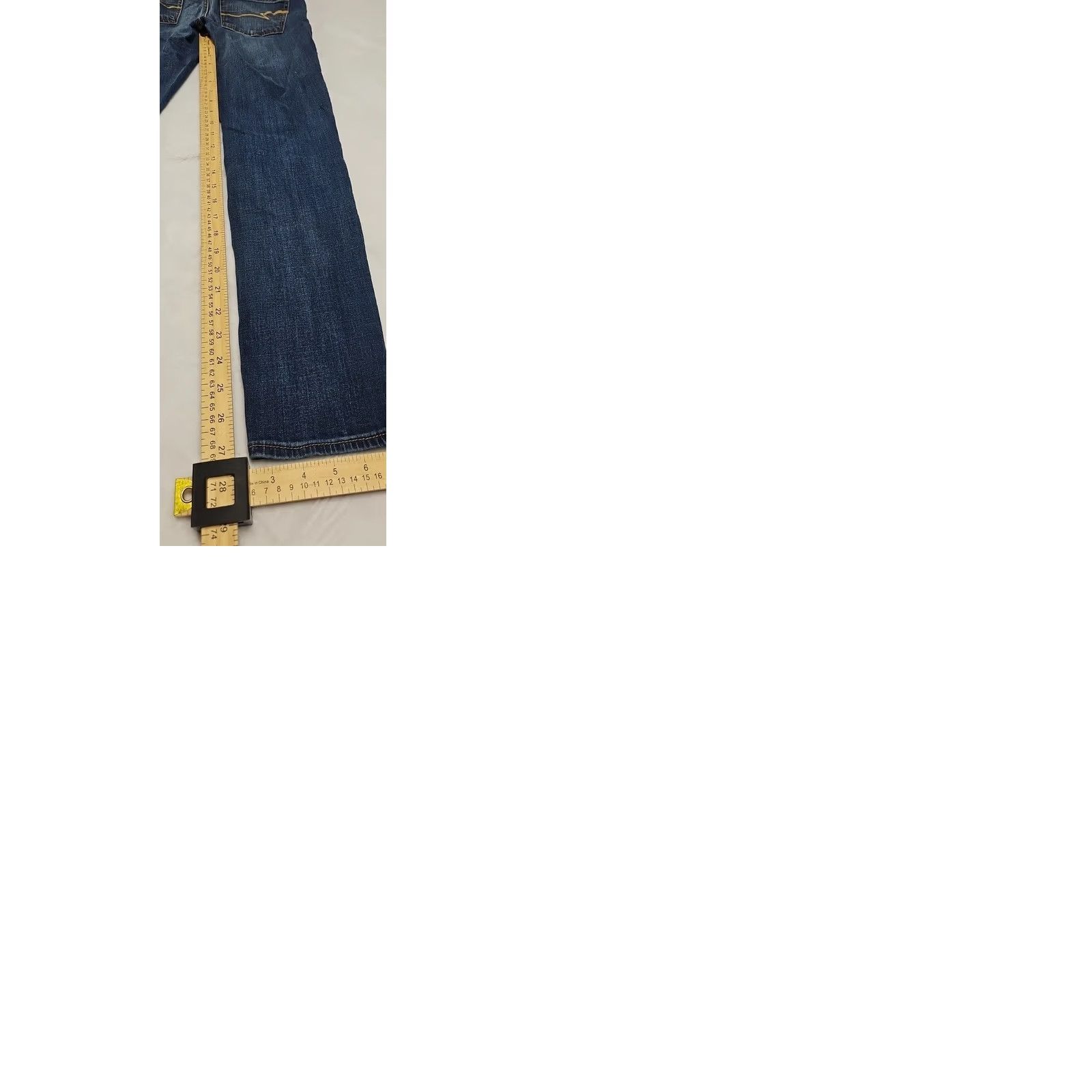American Eagle Outfitters American Eagle Outfitters Skinny Jeans Women’s Size 2 Blue Denim Mid Rise Stretch Regular Inseam 27 Size 42" / US 20 - 9 Thumbnail