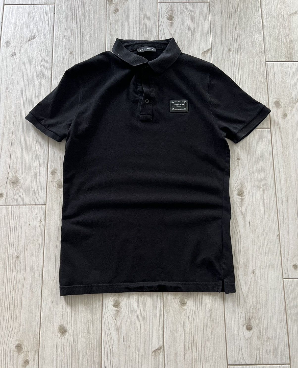 Dolce & Gabbana Dolce Gabbana Polo T-shirt Black Small Size US S / EU 44-46 / 1 - 6 Thumbnail