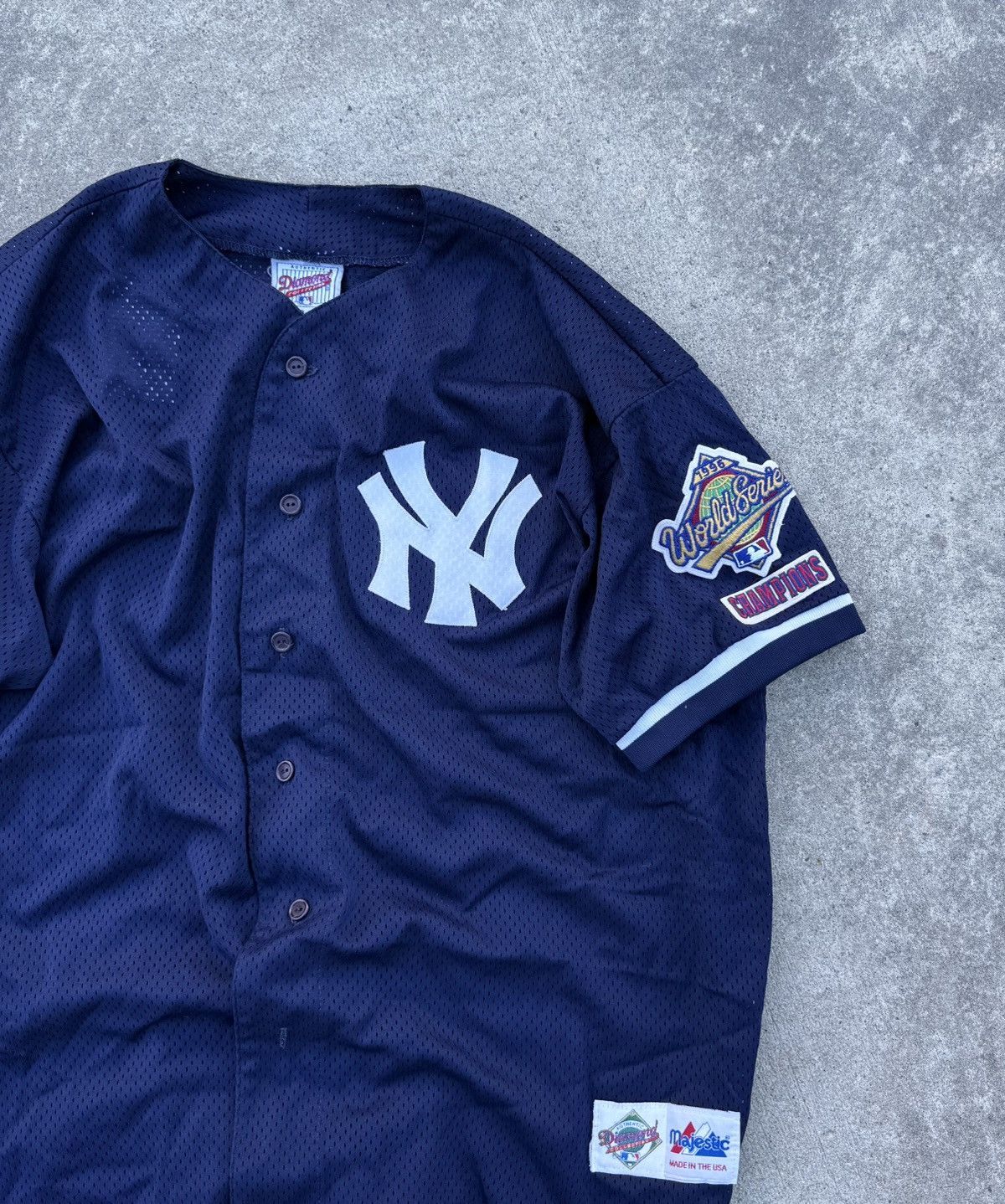 Majestic Vintage Majestic Y2K streetwear band oversized jersey Size US XL / EU 56 / 4 - 3 Thumbnail