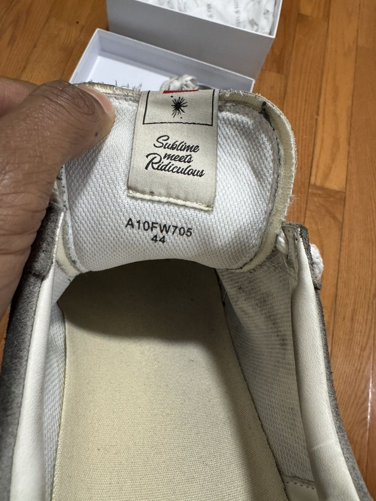 Maison MIHARA YASUHIRO Mihara Yasuhiro Herbie Low Top Canva Sneaker - Size 11 Size US 11 / EU 44 - 10 Thumbnail