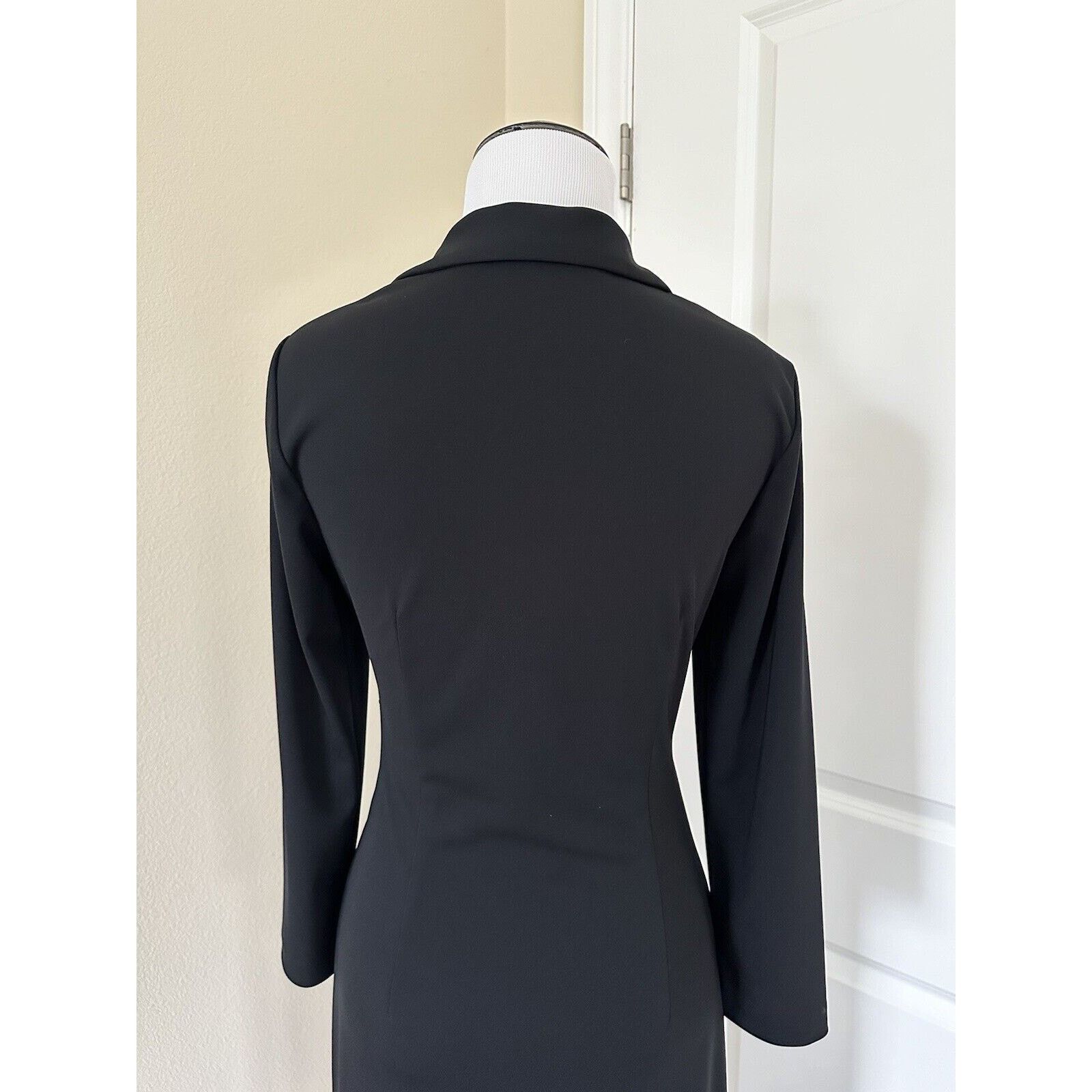 Nicole Miller Nicole Miller Black Cocktail/ Business Dress Size S Size S / US 4 / IT 40 - 7 Thumbnail