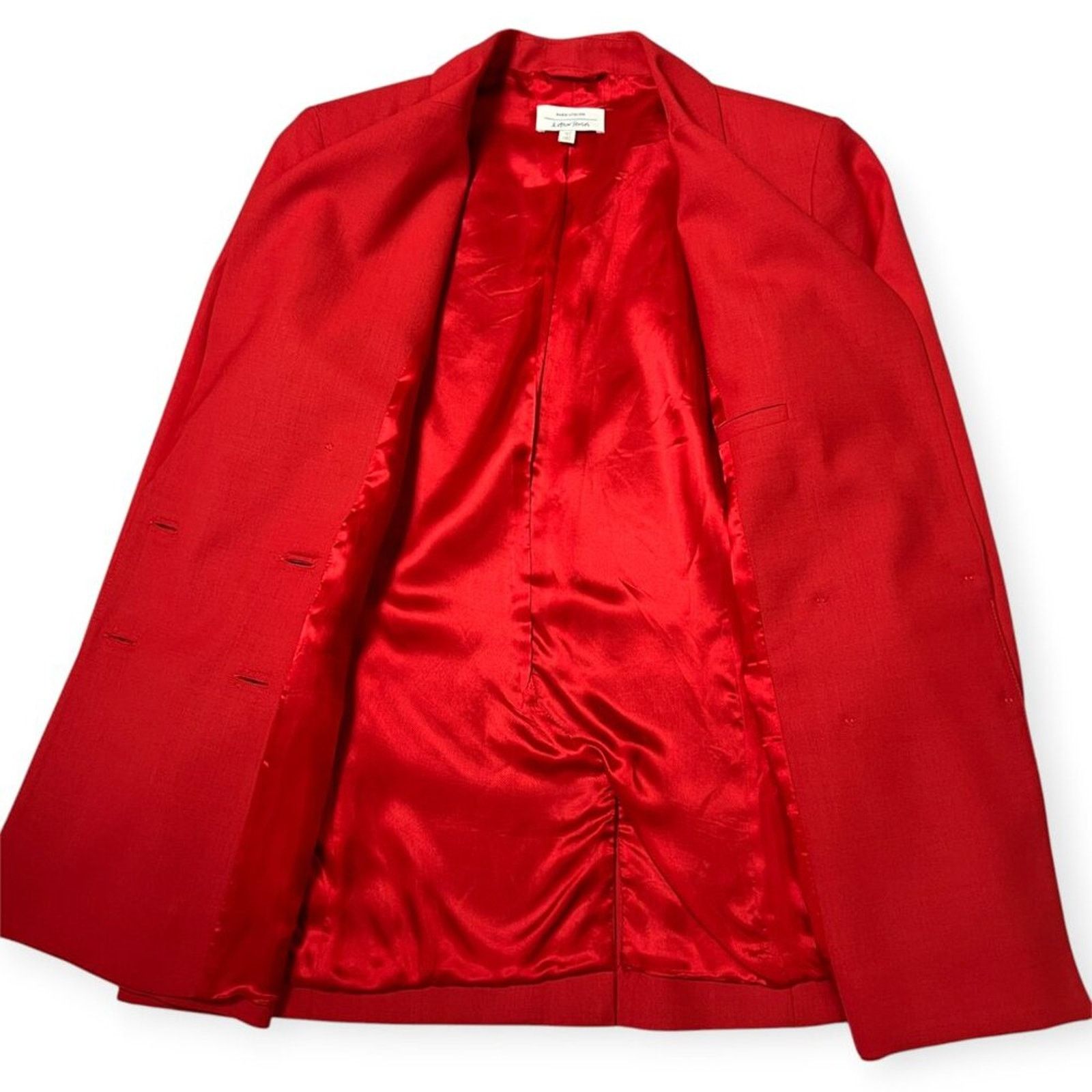 & Other Stories & Other Stories Red Double Breasted Blazer 6 NWOT Size M / US 6-8 / IT 42-44 - 10 Thumbnail