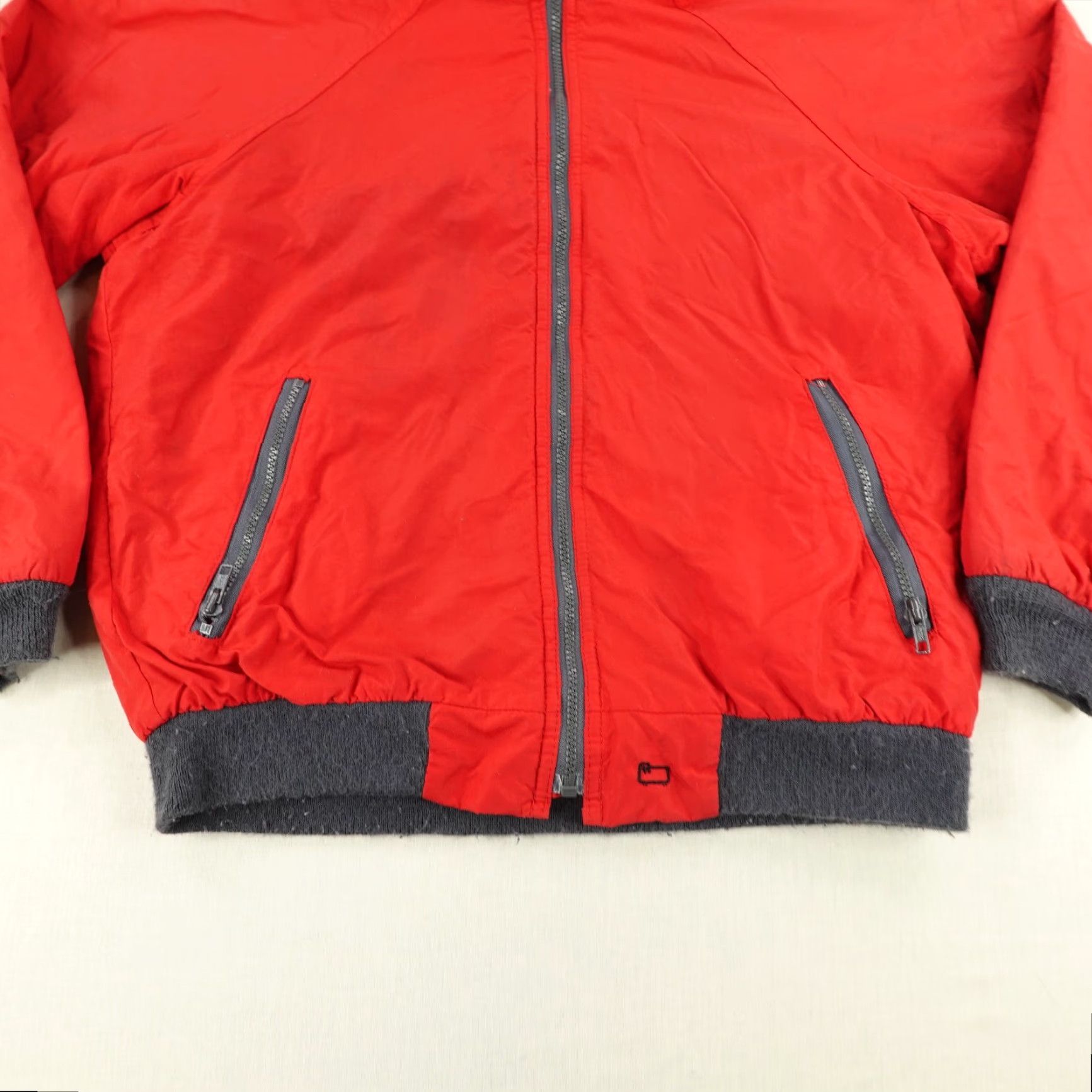 Vintage Vintage Woolrich Jacket Mens Medium Red Fleece Lined Windbreaker Zip Up Coat 90s Size US M / EU 48-50 / 2 - 3 Thumbnail