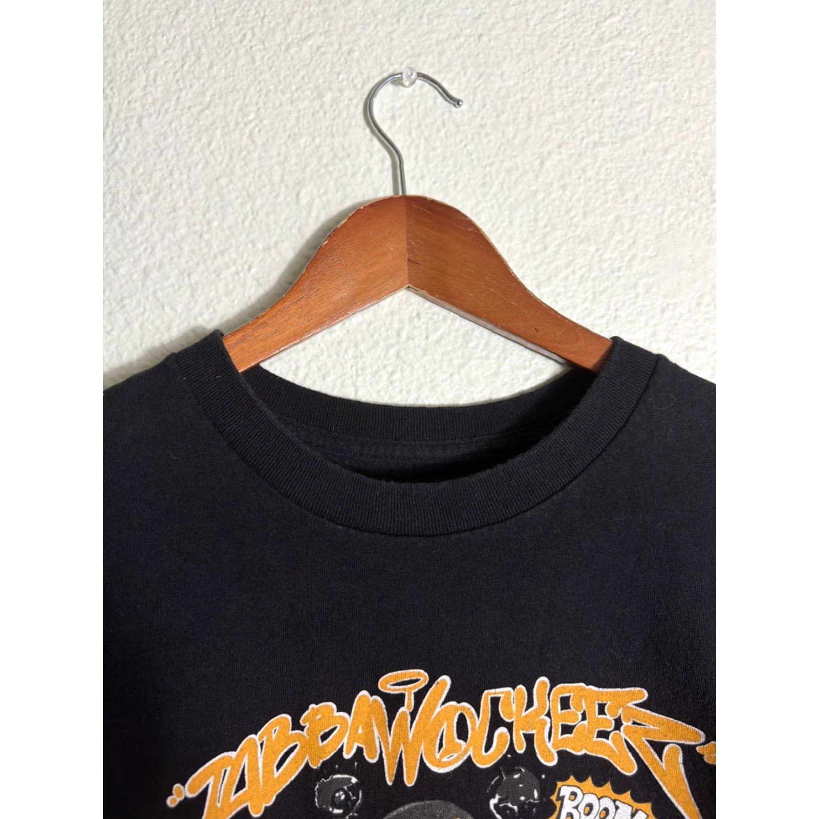 Vintage Jabbawockeez T Shirt Women’s Small Black Graphic Hip Hop Breakin Womens S Black Graphic Hip Hop T-Shirt Size S / US 4 / IT 40 - 4 Thumbnail