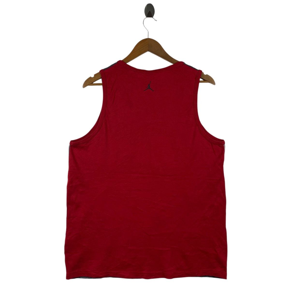 Nike NIKE Airjordan big logo dunk tank top tee Size US L / EU 52-54 / 3 - 4 Thumbnail