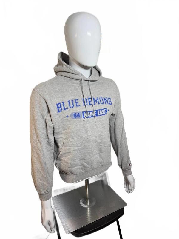 Champion Vintage Champion Blue Demons Hoodie – Grey Small Size US S / EU 44-46 / 1 - 2 Thumbnail