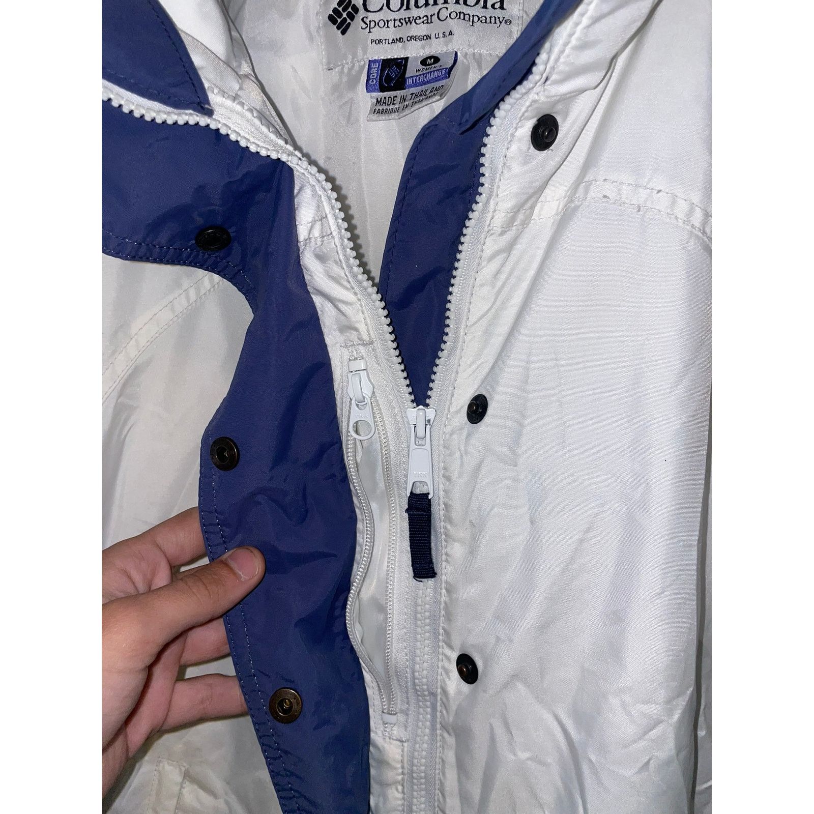 Columbia Womens Columbia Bugaboo Jacke Interchange White Blue Medium Size M / US 6-8 / IT 42-44 - 9 Thumbnail