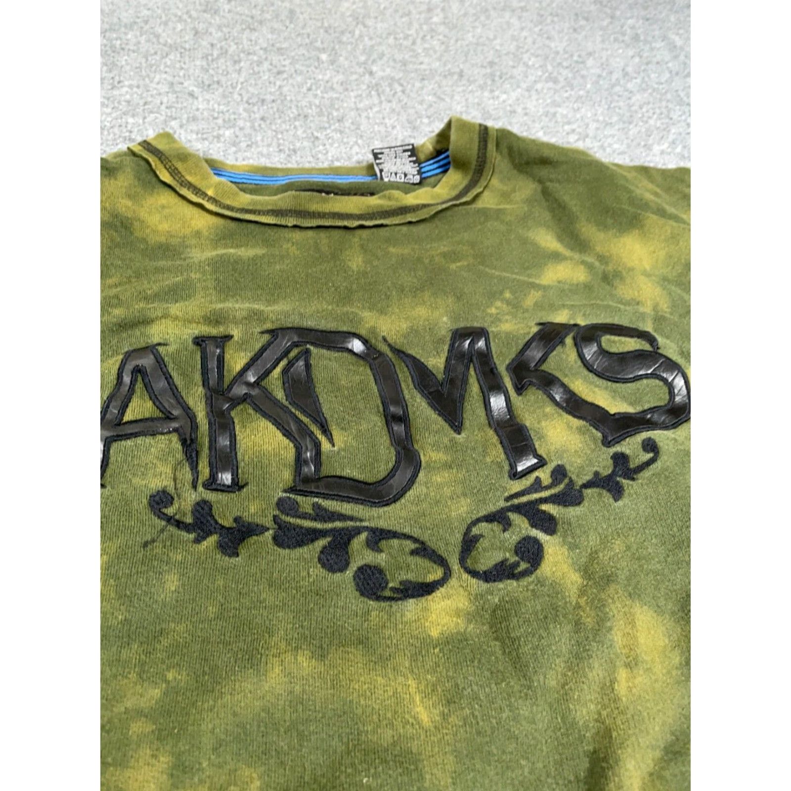 Akademiks 90s Akademiks Tie Dye Sweatshirt Adult XL Green Graphic Pullover Mens Size US XL / EU 56 / 4 - 5 Thumbnail