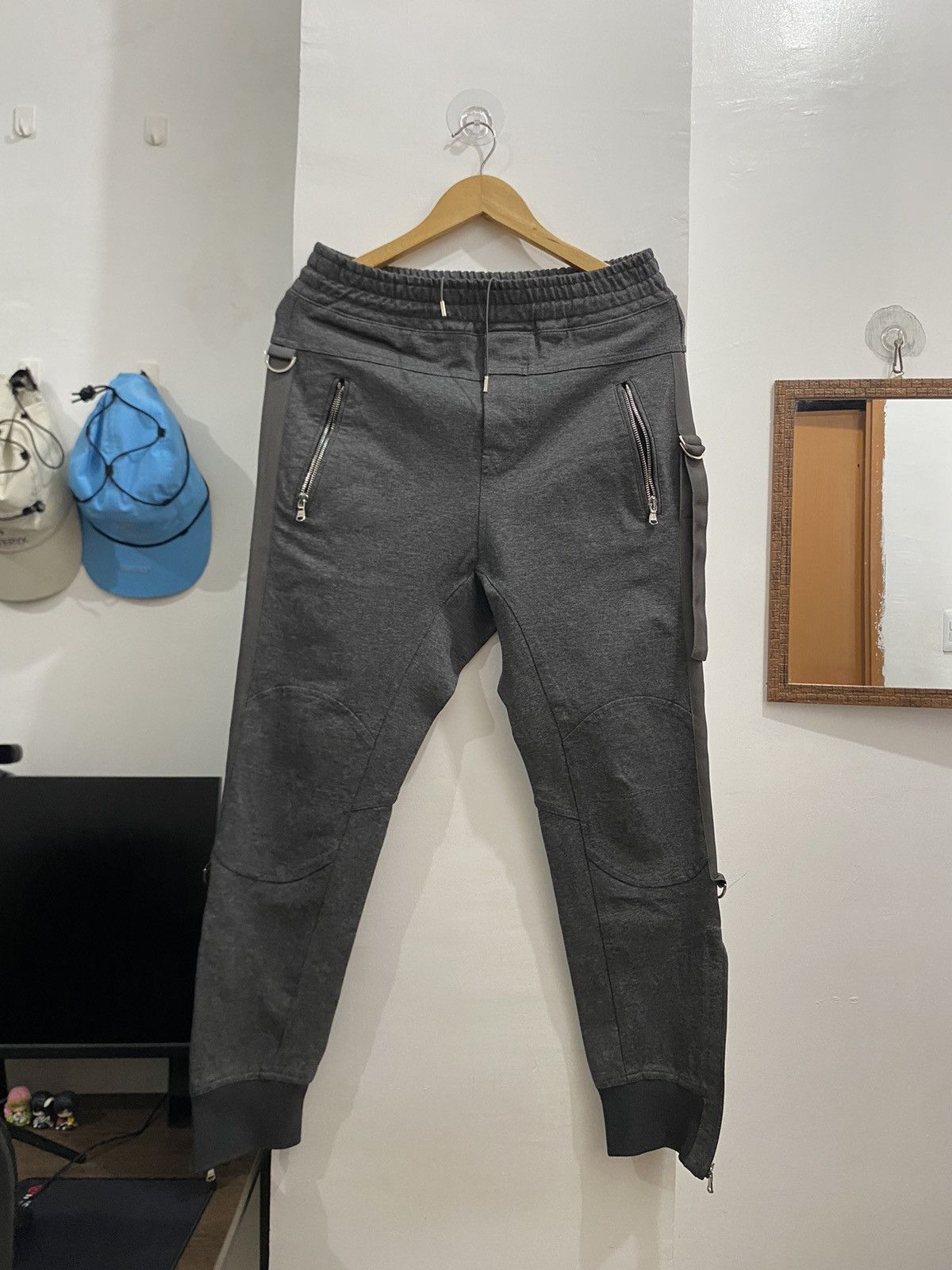 Wooyoungmi WOOYOUNGMI ANKLE ZIP DRAWSTRING SWEATPANTS Size US 32 / EU 48 - 1 Thumbnail