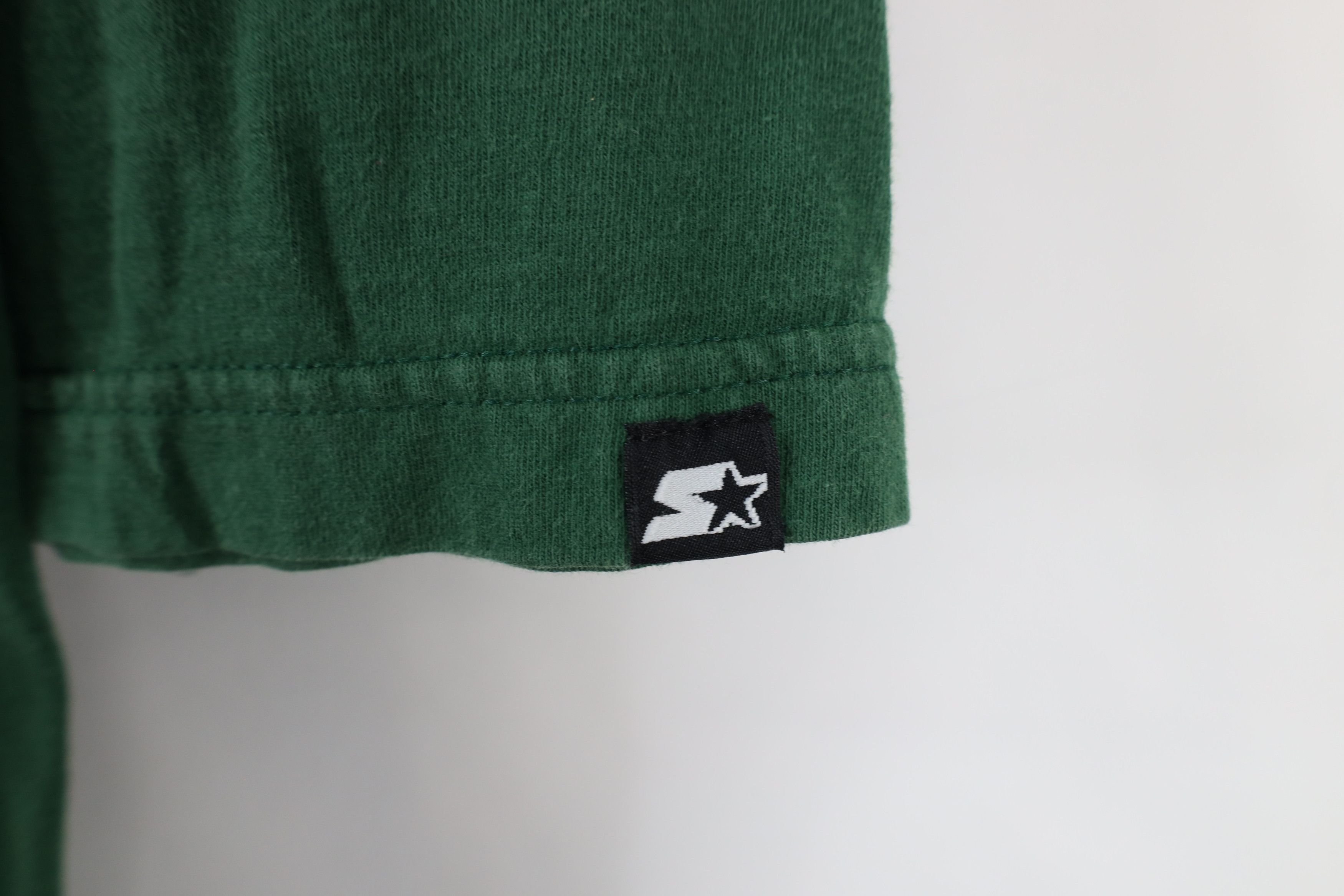 Starter × Vintage Vintage 90s Starter Spell Michigan State University T-Shirt Size US XL / EU 56 / 4 - 4 Thumbnail