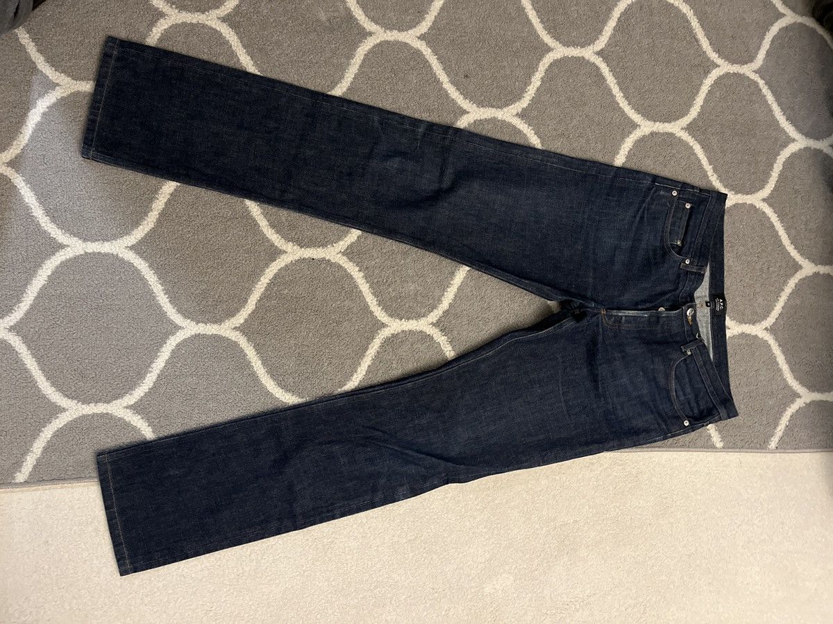 A.P.C. A.P.C | Fairfax Jeans: Japanese Raw Indigo Size US 33 - 5 Thumbnail