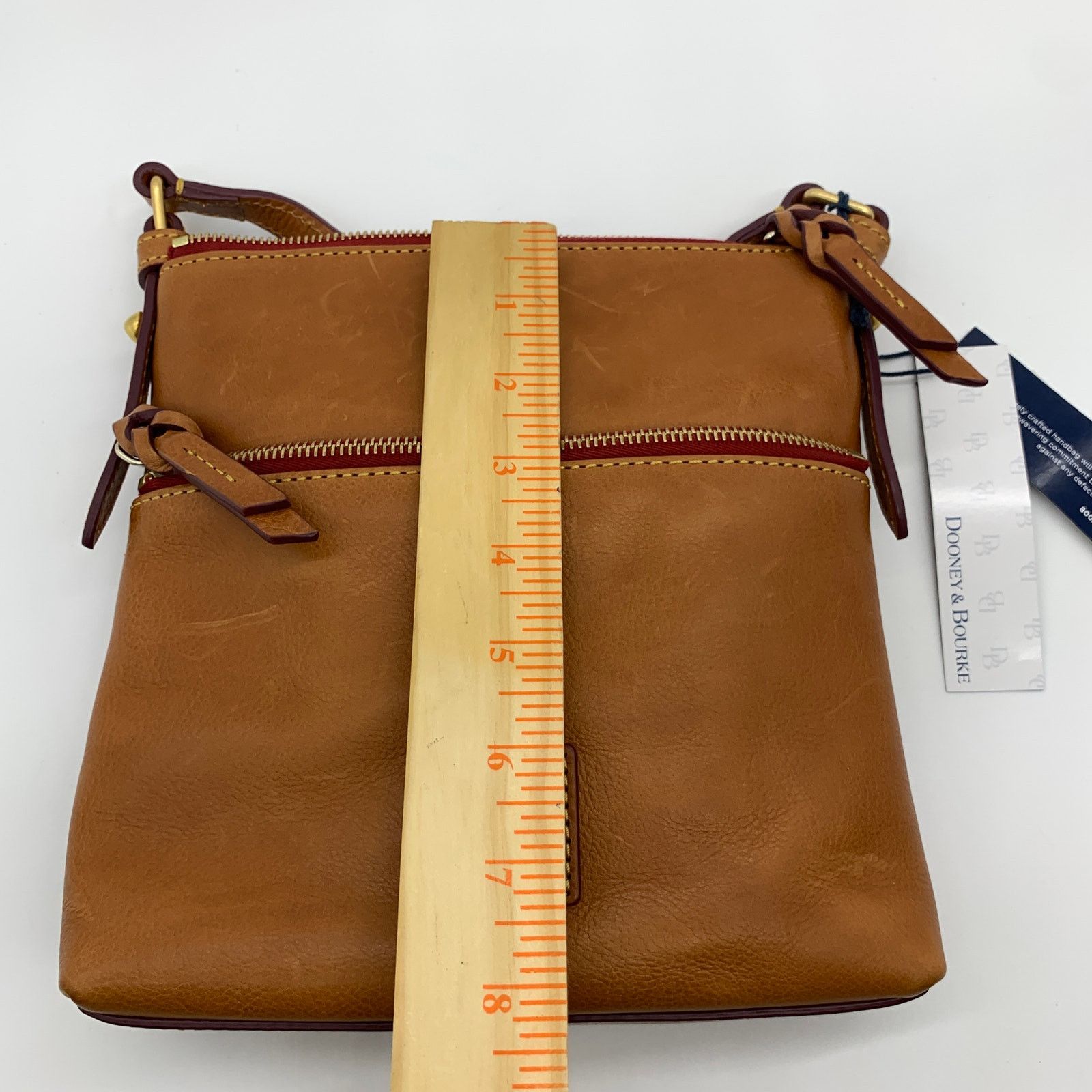 Dooney & Bourke Dooney & Bourke Leather Crossbody Purse Letter Carrier Size ONE SIZE - 5 Thumbnail