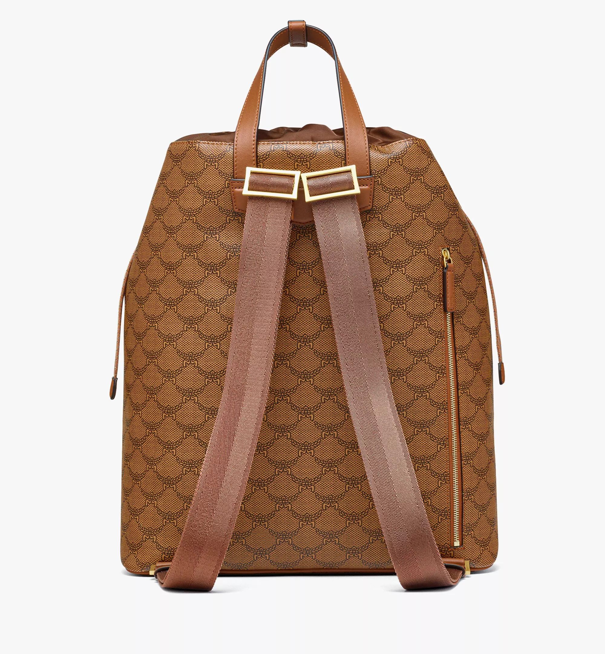 MCM o1mt1gz1224 Size: OS / Medium Backpack in Brown Size ONE SIZE - 5 Thumbnail